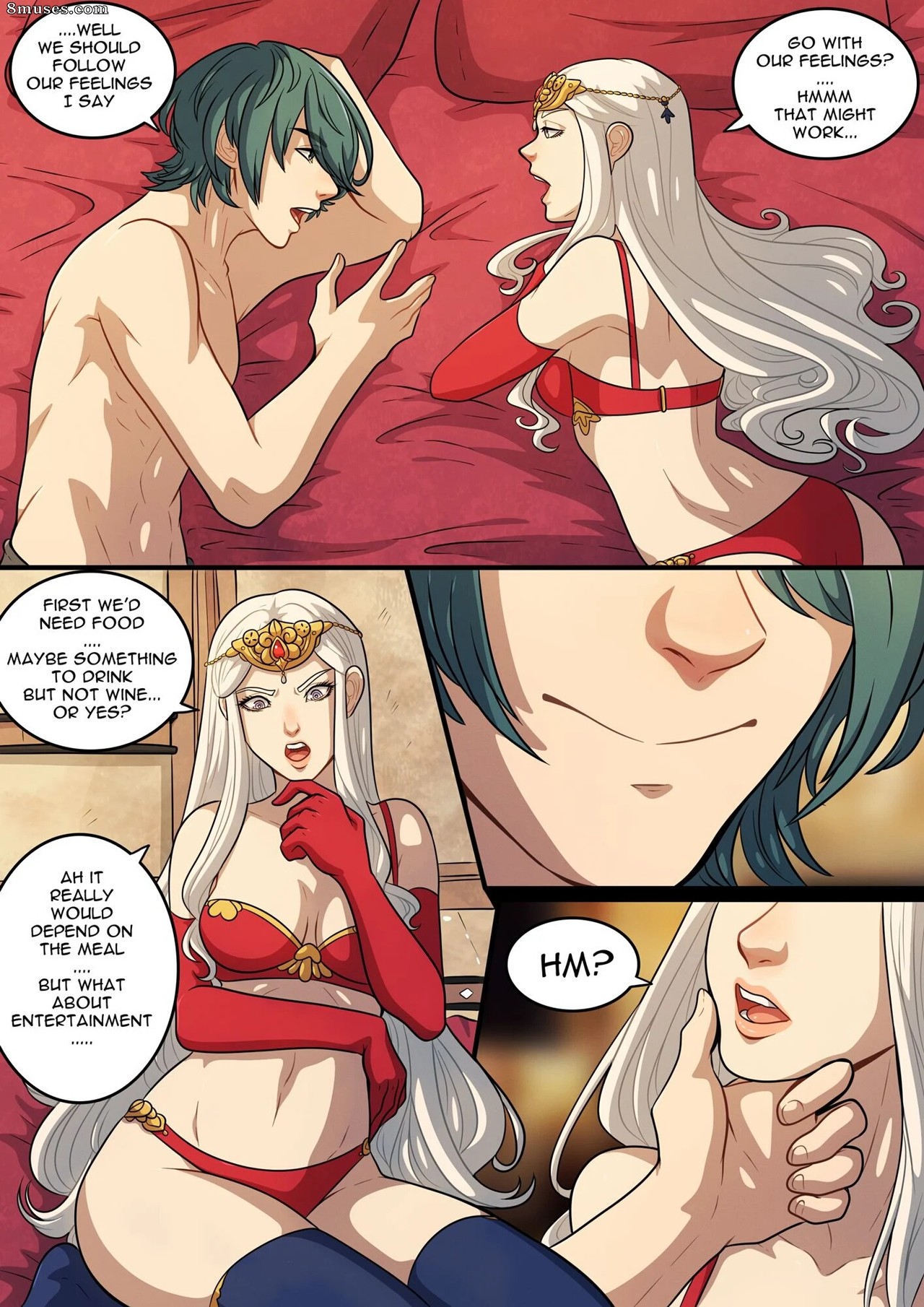 Kinkymation Comics - Échantillon d'amour (Fire Emblem - Three Houses) - Page 4