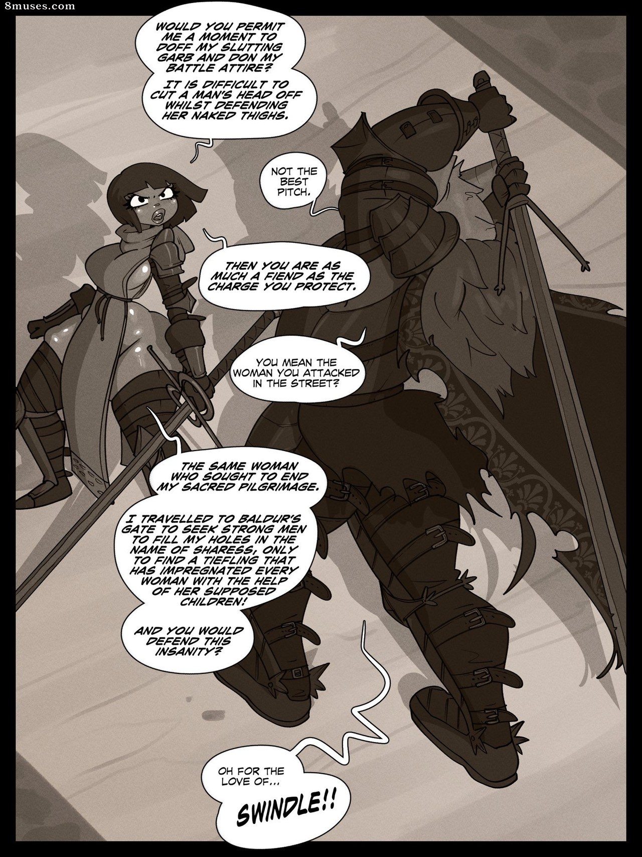 ChimneySpeak Comics - La bimbo barda - Página 155