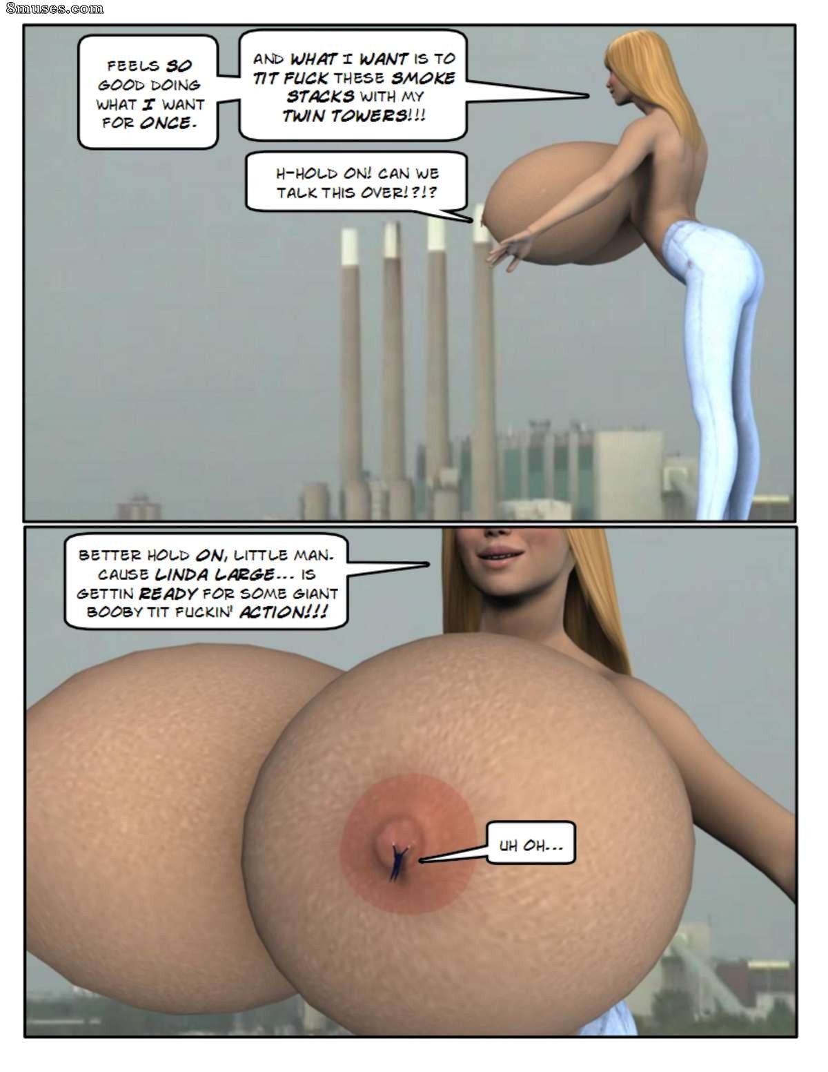BE Giantess - Birthday Wish - Page 19