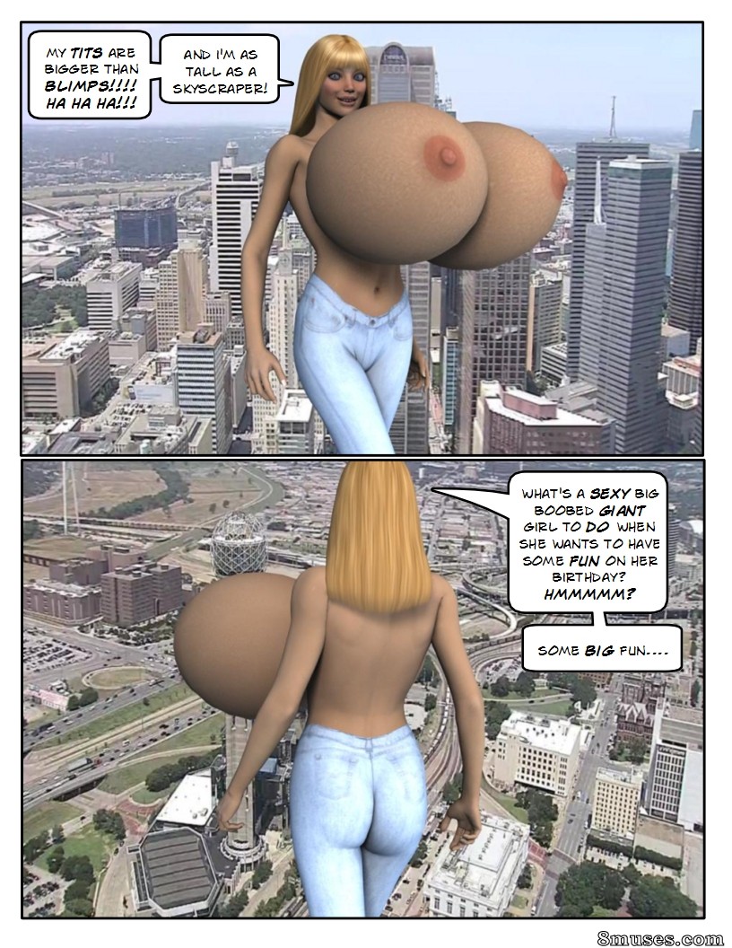 BE Giantess - Birthday Wish - Page 11
