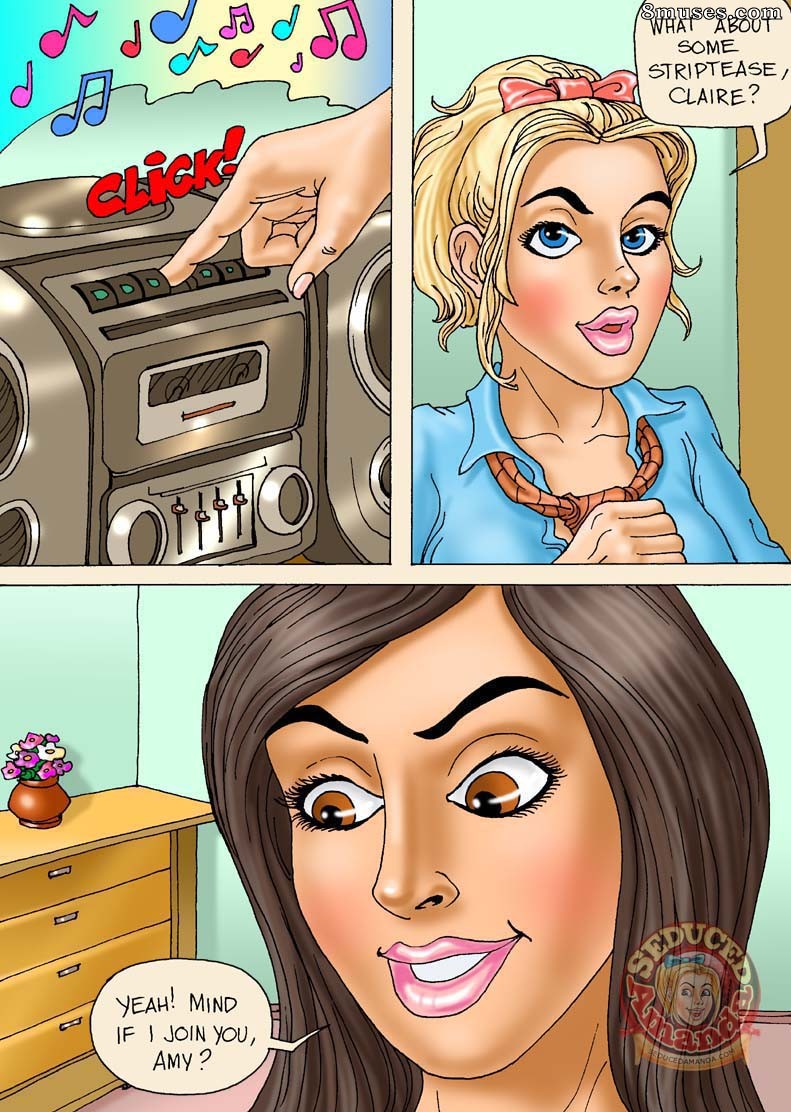 Seduced Amanda Comics - Lesbian Action - Page 2