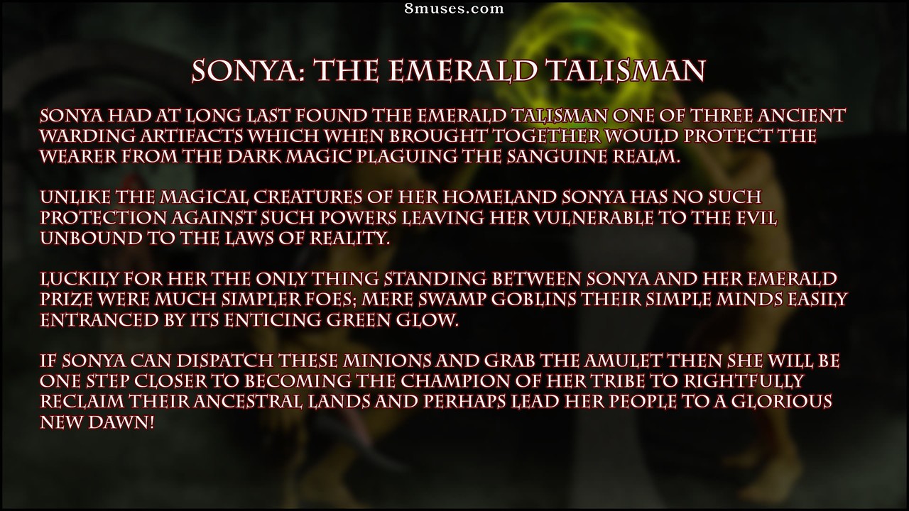 3DZen - Sonya Emerald - Talisman - Page 1