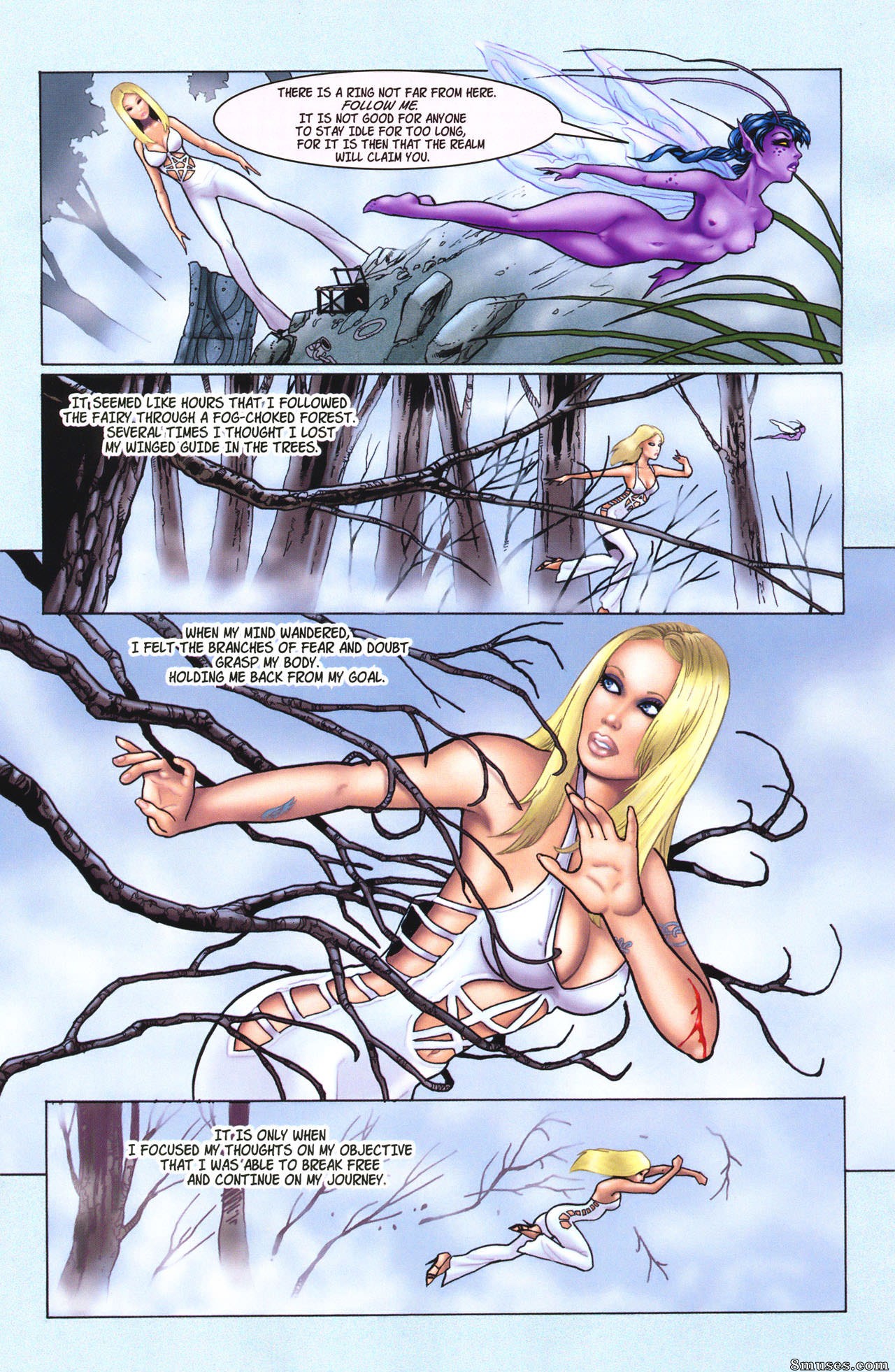 BroadSword Comics - Tarot - Witch of the Black Rose 049 - Page 14