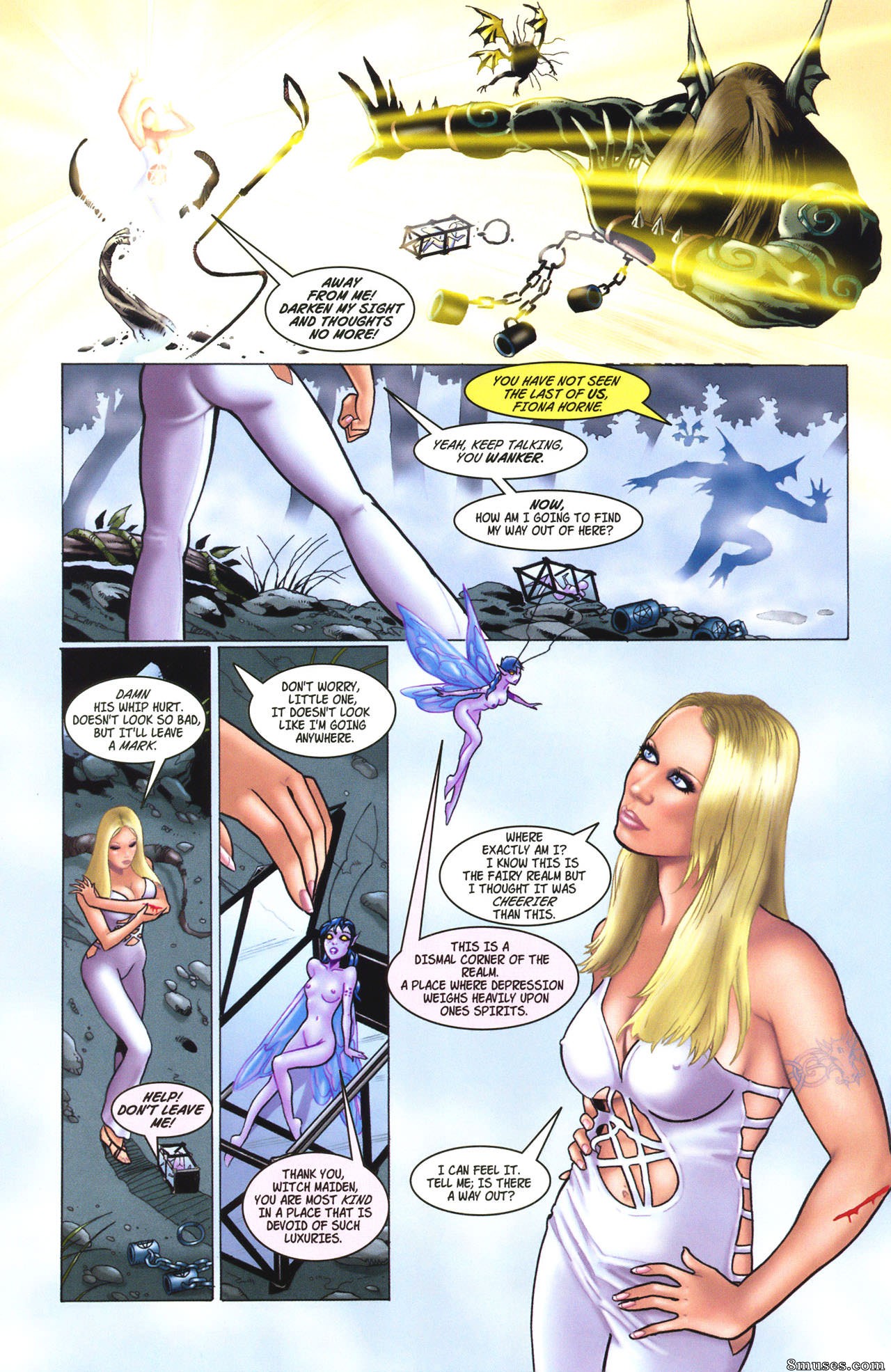 BroadSword Comics - Tarot - Witch of the Black Rose 049 - Page 13