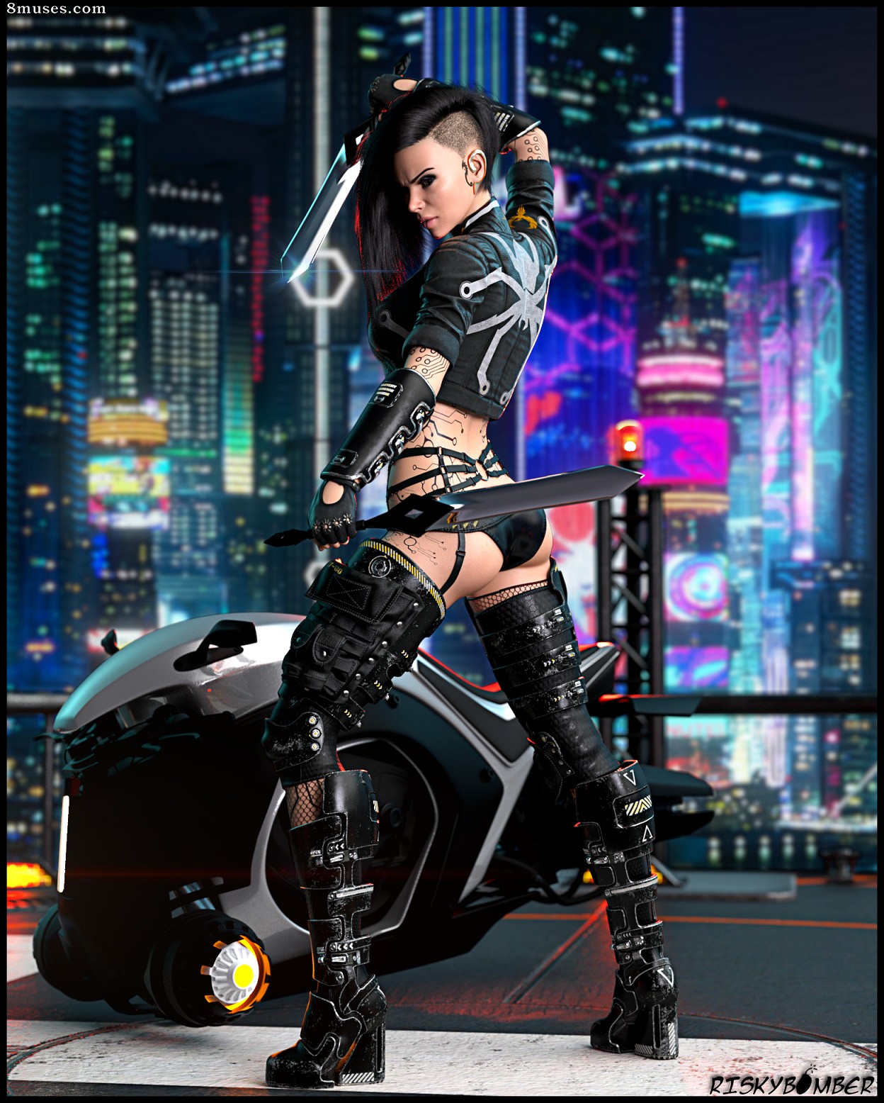 RiskyBomber - Cyberpunk Fan Art - Page 2