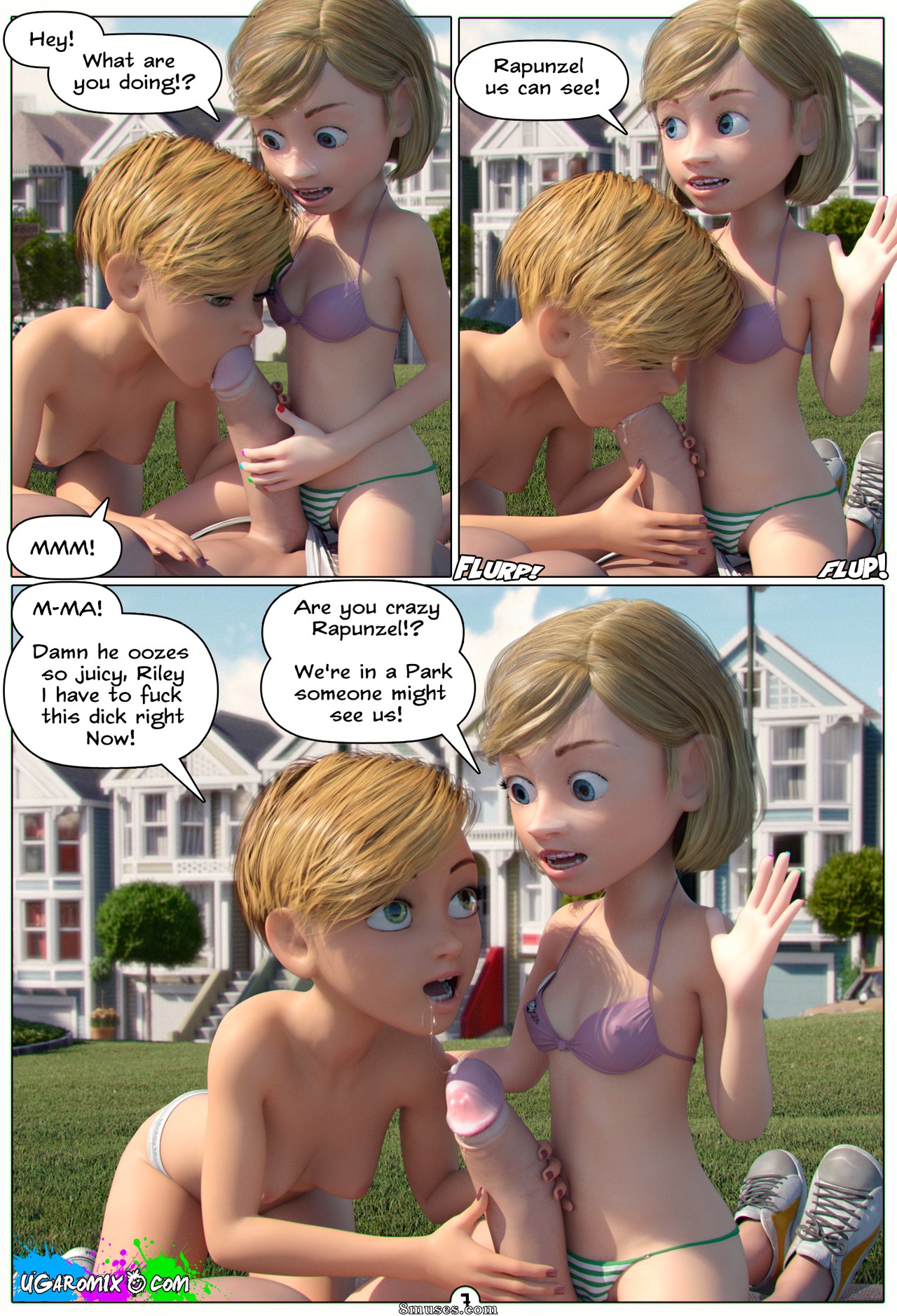 Inside Riley - Issue 6 - In The Park With Rapunzel - Page 8