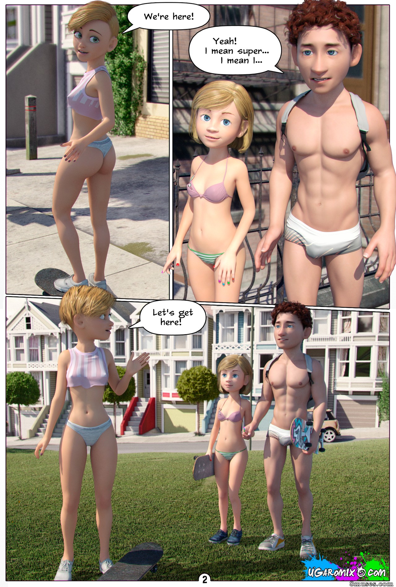 Inside Riley - Issue 6 - In The Park With Rapunzel - Page 3