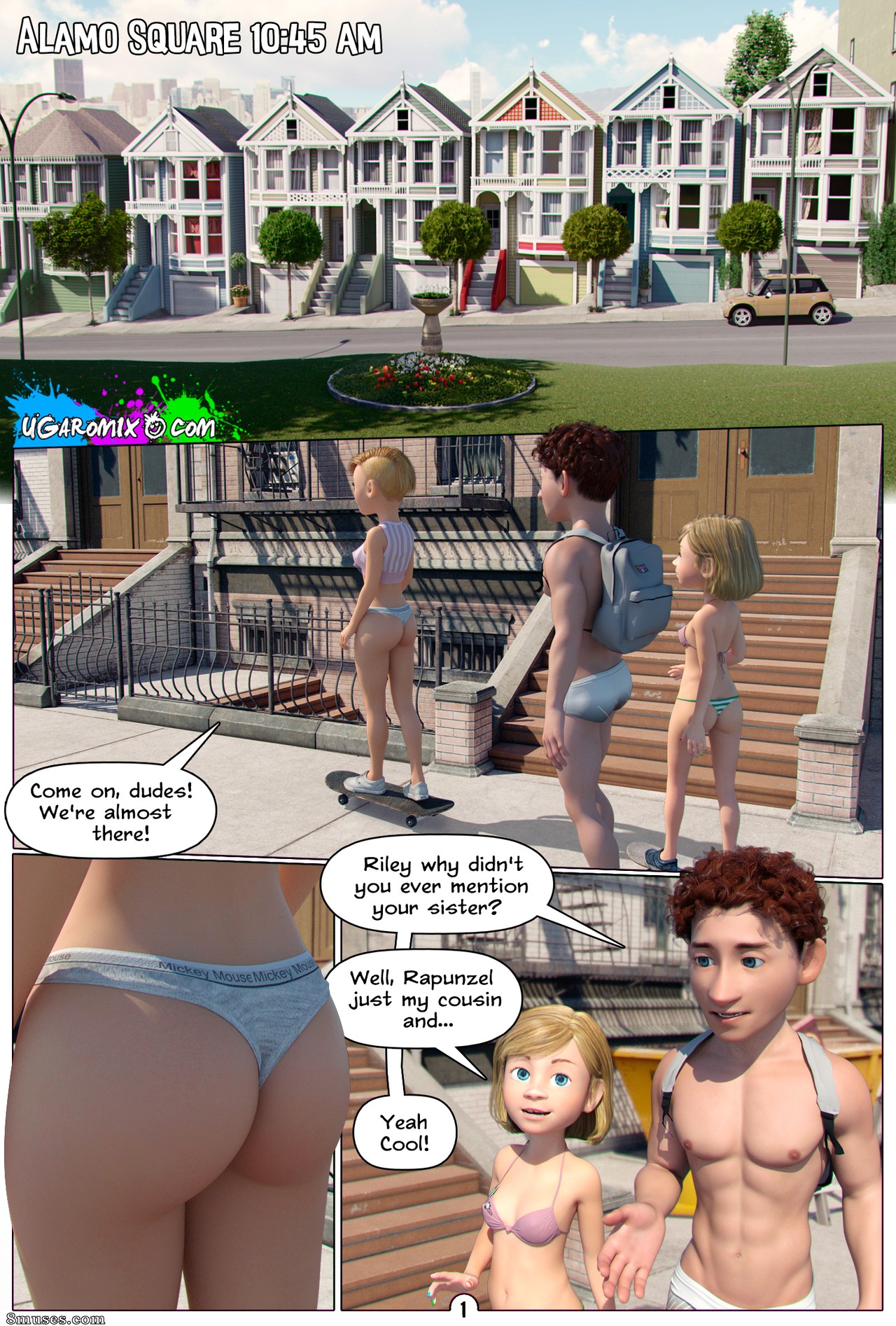 Inside Riley - Issue 6 - In The Park With Rapunzel - Page 2