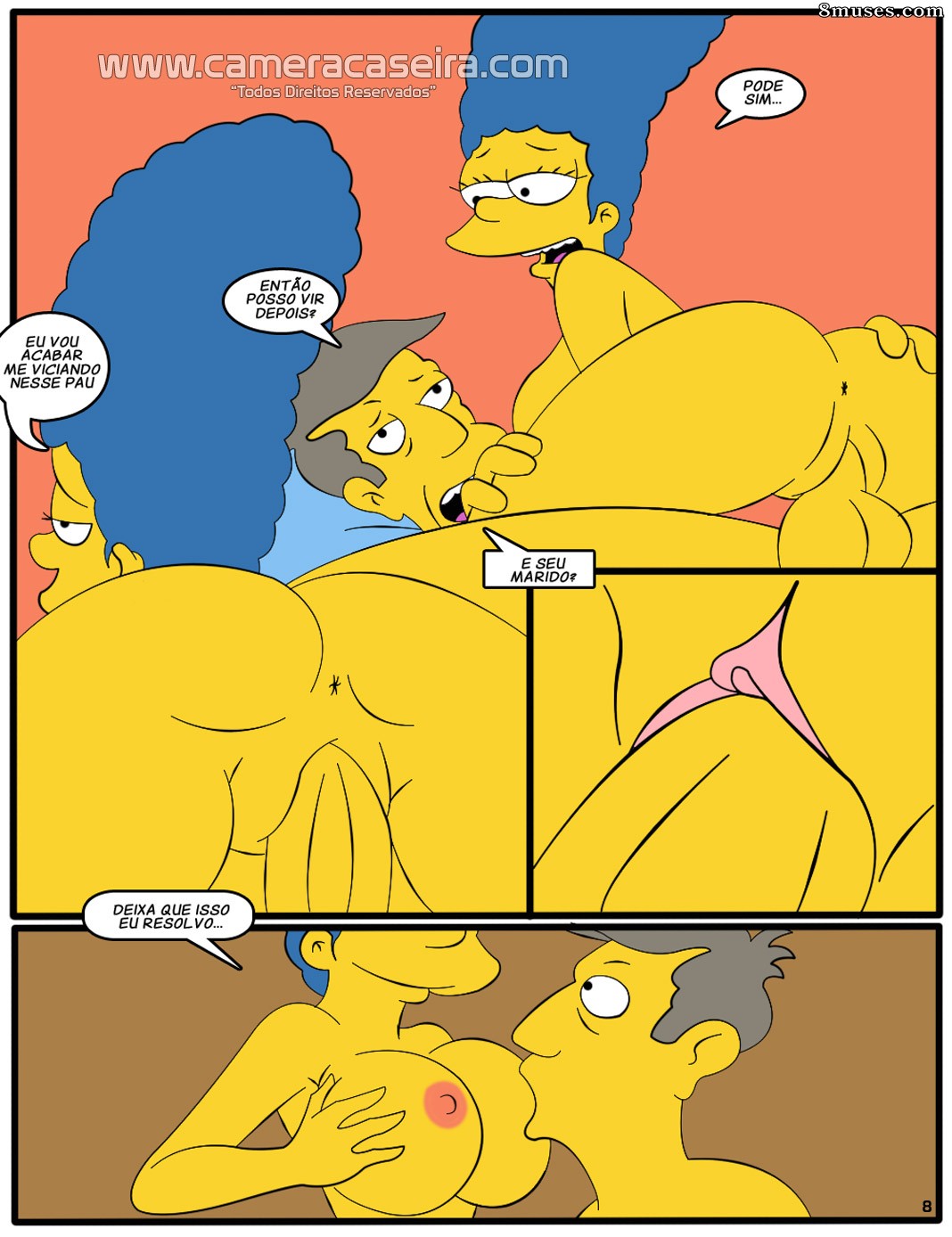Os Simpsoons - 3 Que Rola Enorme!!! - Page 9