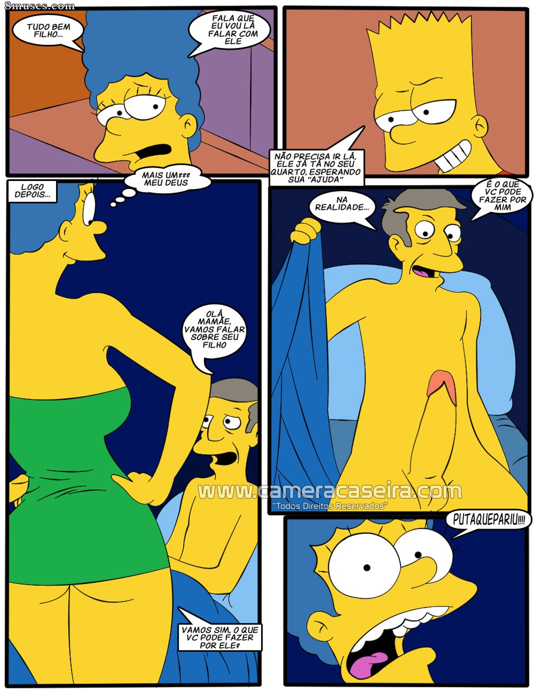 Os Simpsoons - 3 Que Rola Enorme!!! - Page 4