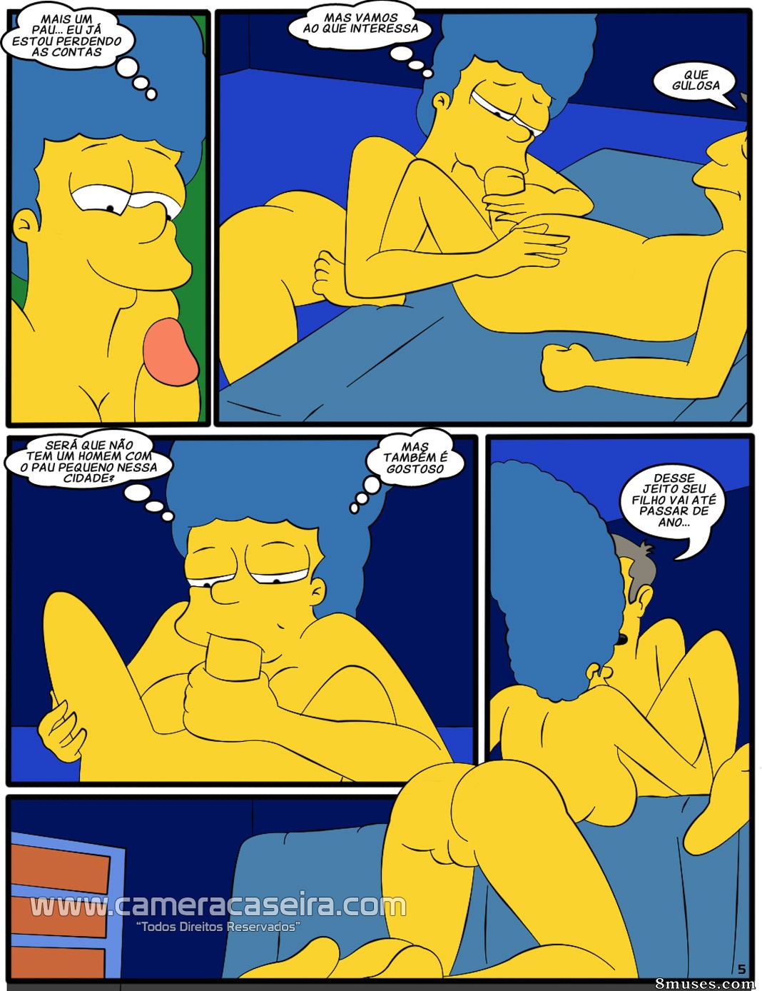 Os Simpsoons - 3 Que Rola Enorme!!! - Page 6