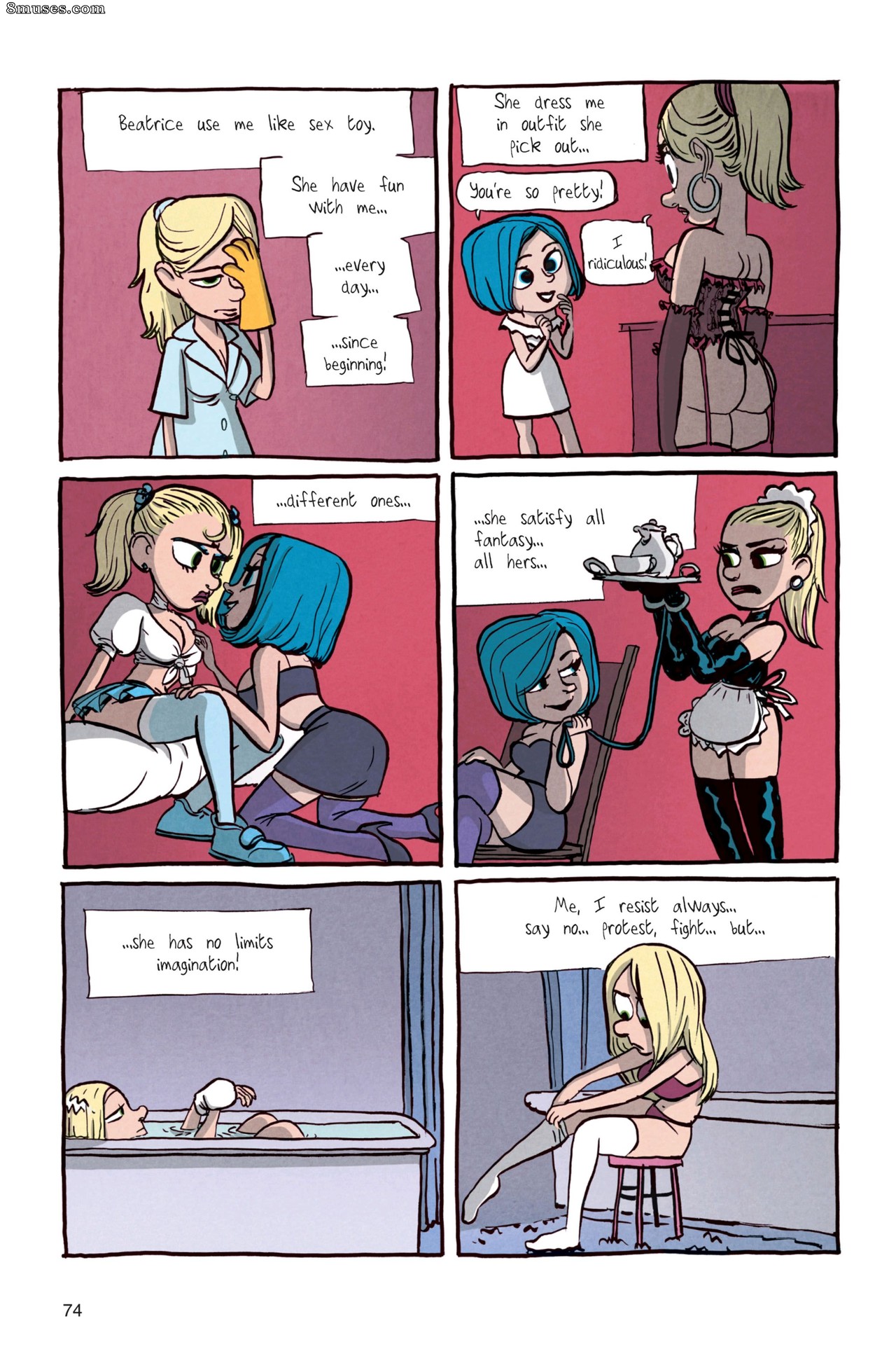 Benoit Feroumont - Gisèle & Béatrice - Page 74