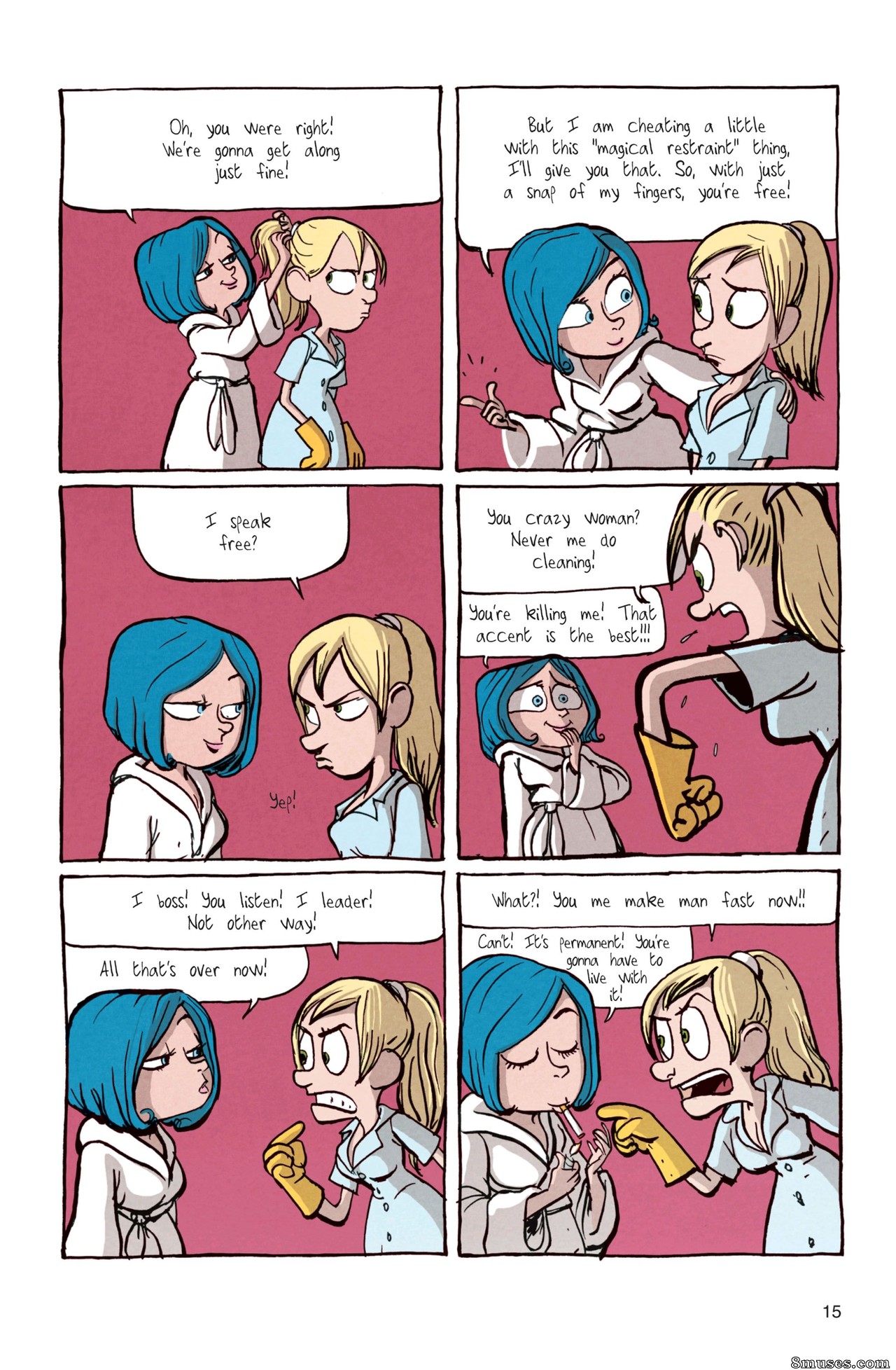 Benoit Feroumont - Gisèle & Béatrice - Page 15