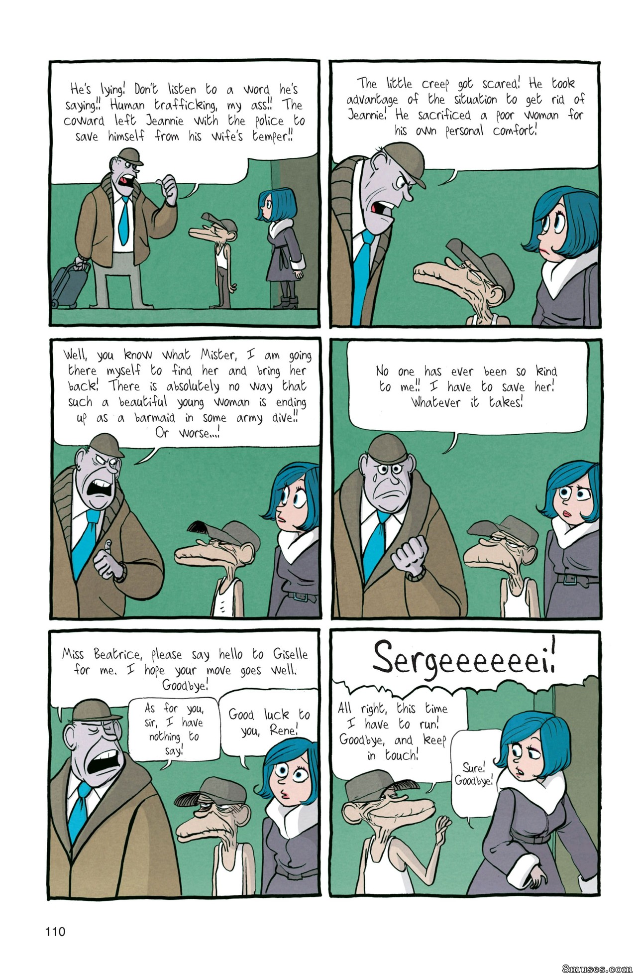Benoit Feroumont - Gisèle & Béatrice - Page 110