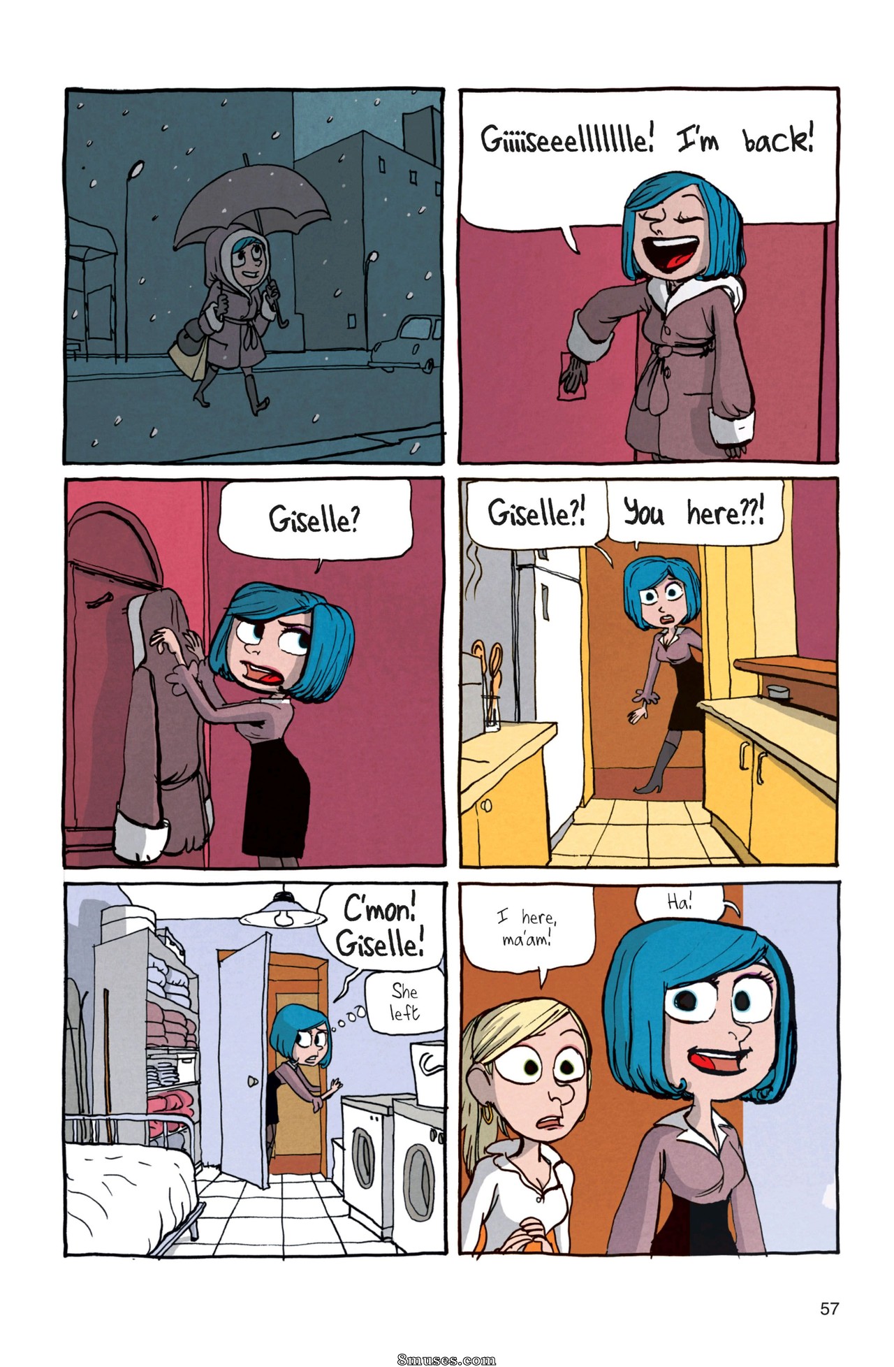 Benoit Feroumont - Gisèle & Béatrice - Page 57
