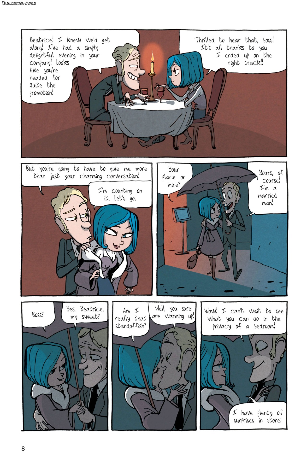 Benoit Feroumont - Gisèle & Béatrice - Page 8
