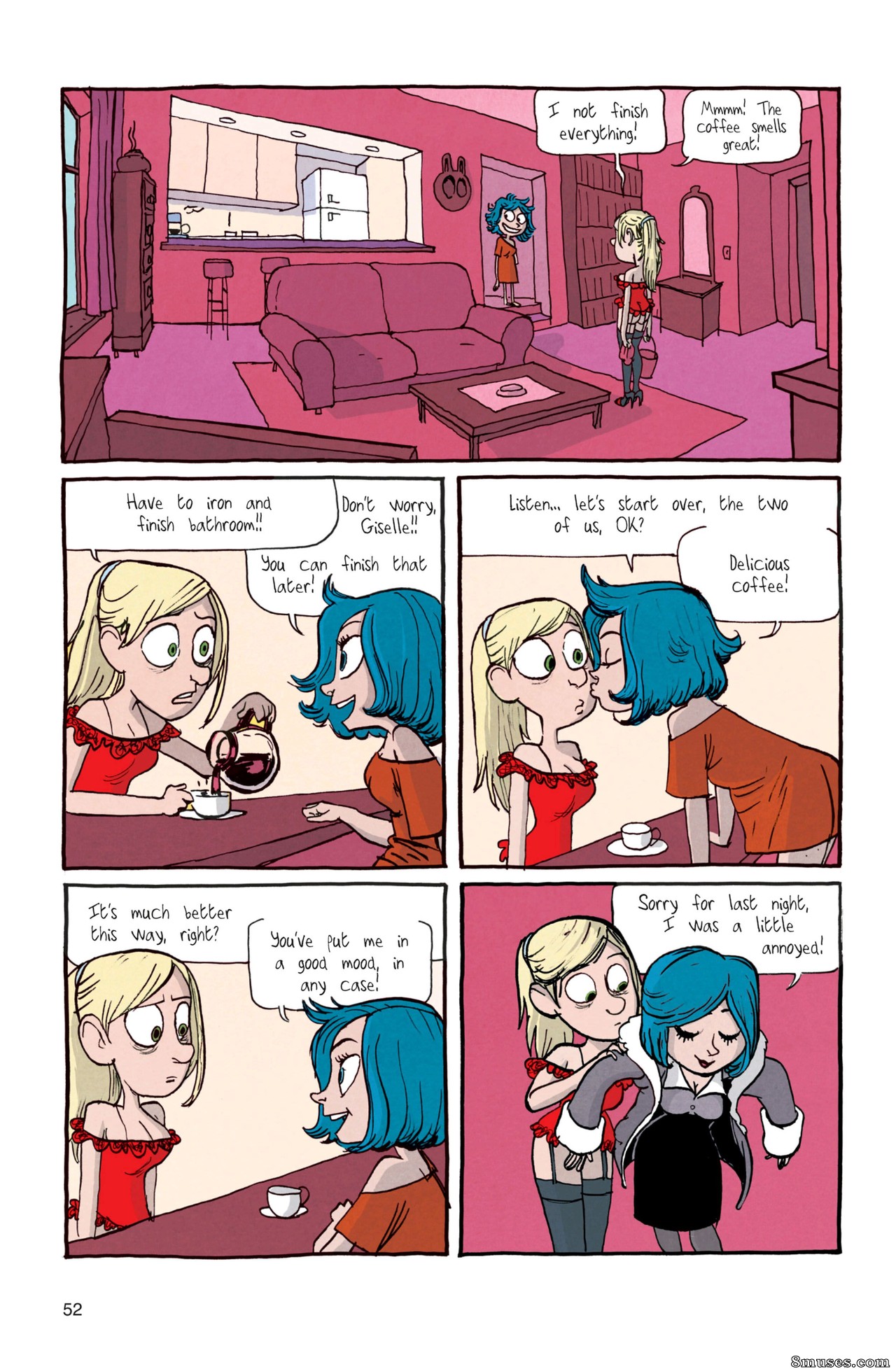 Benoit Feroumont - Gisèle & Béatrice - Page 52