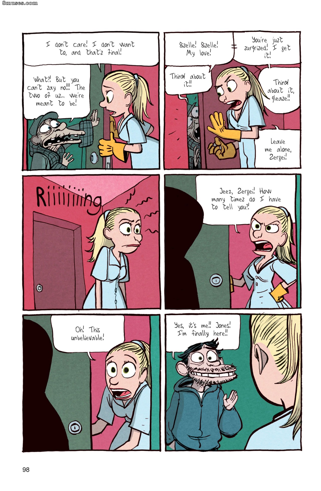 Benoit Feroumont - Gisèle & Béatrice - Page 98