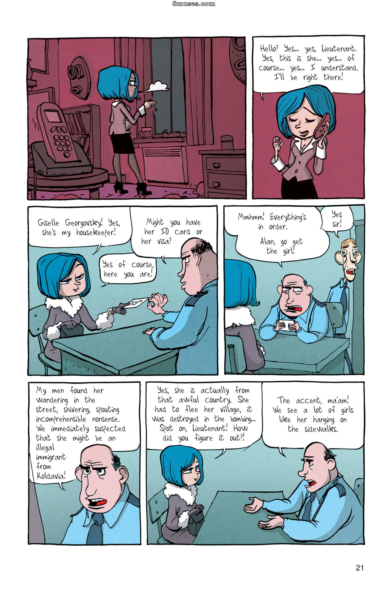 Benoit Feroumont - Gisèle & Béatrice - Page 21