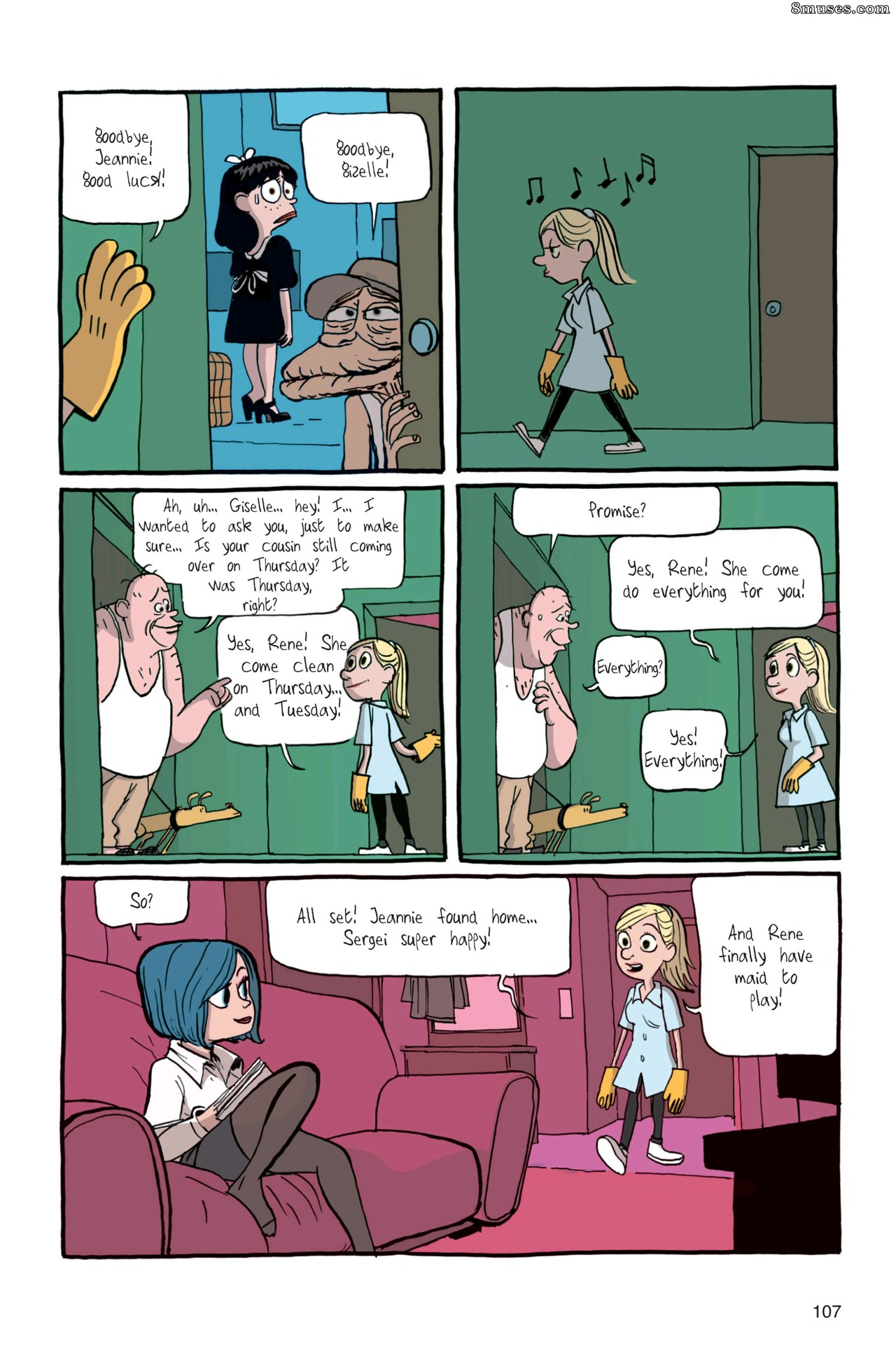 Benoit Feroumont - Gisèle & Béatrice - Page 107