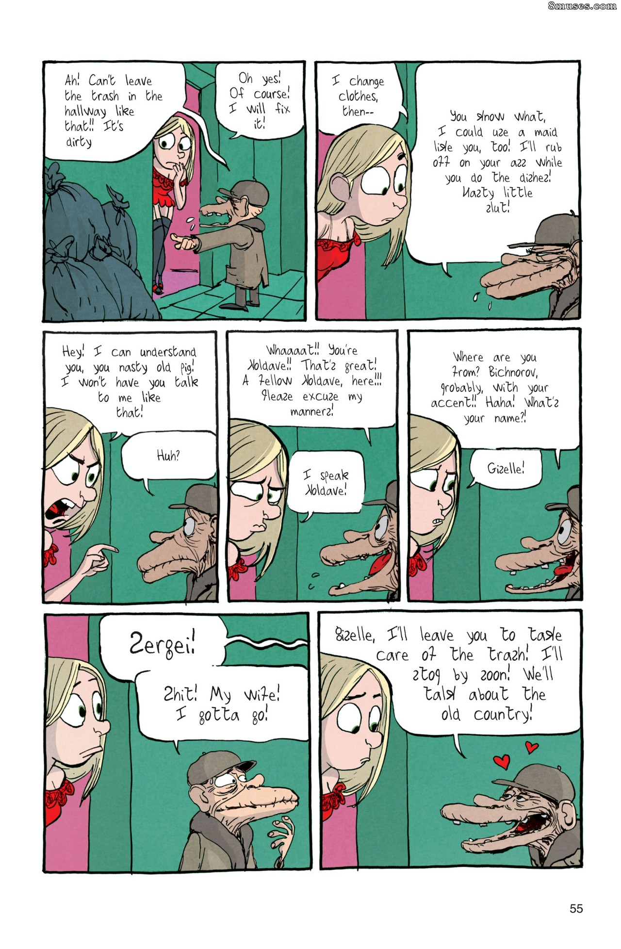 Benoit Feroumont - Gisèle & Béatrice - Page 55