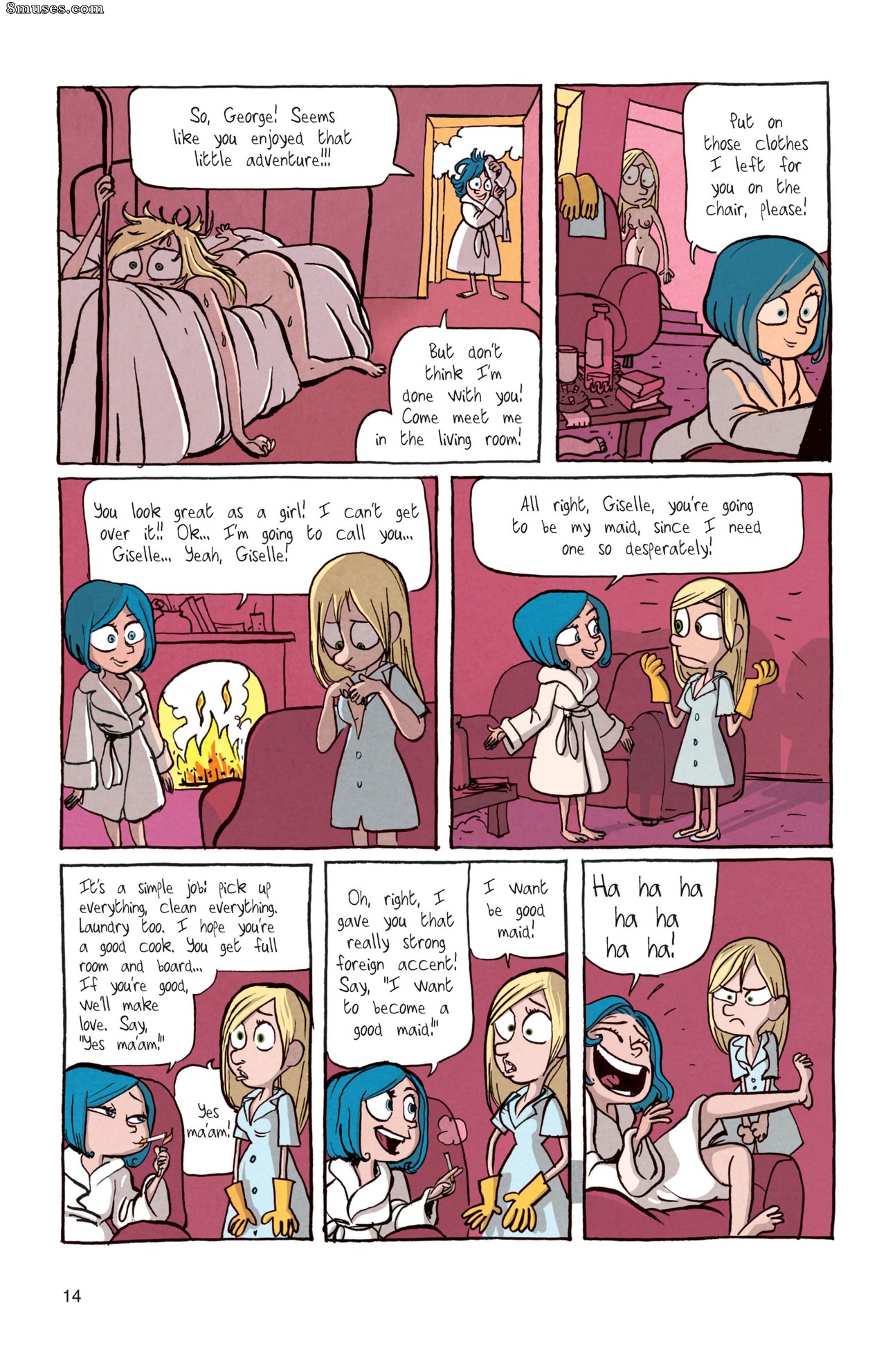 Benoit Feroumont - Gisèle & Béatrice - Page 14