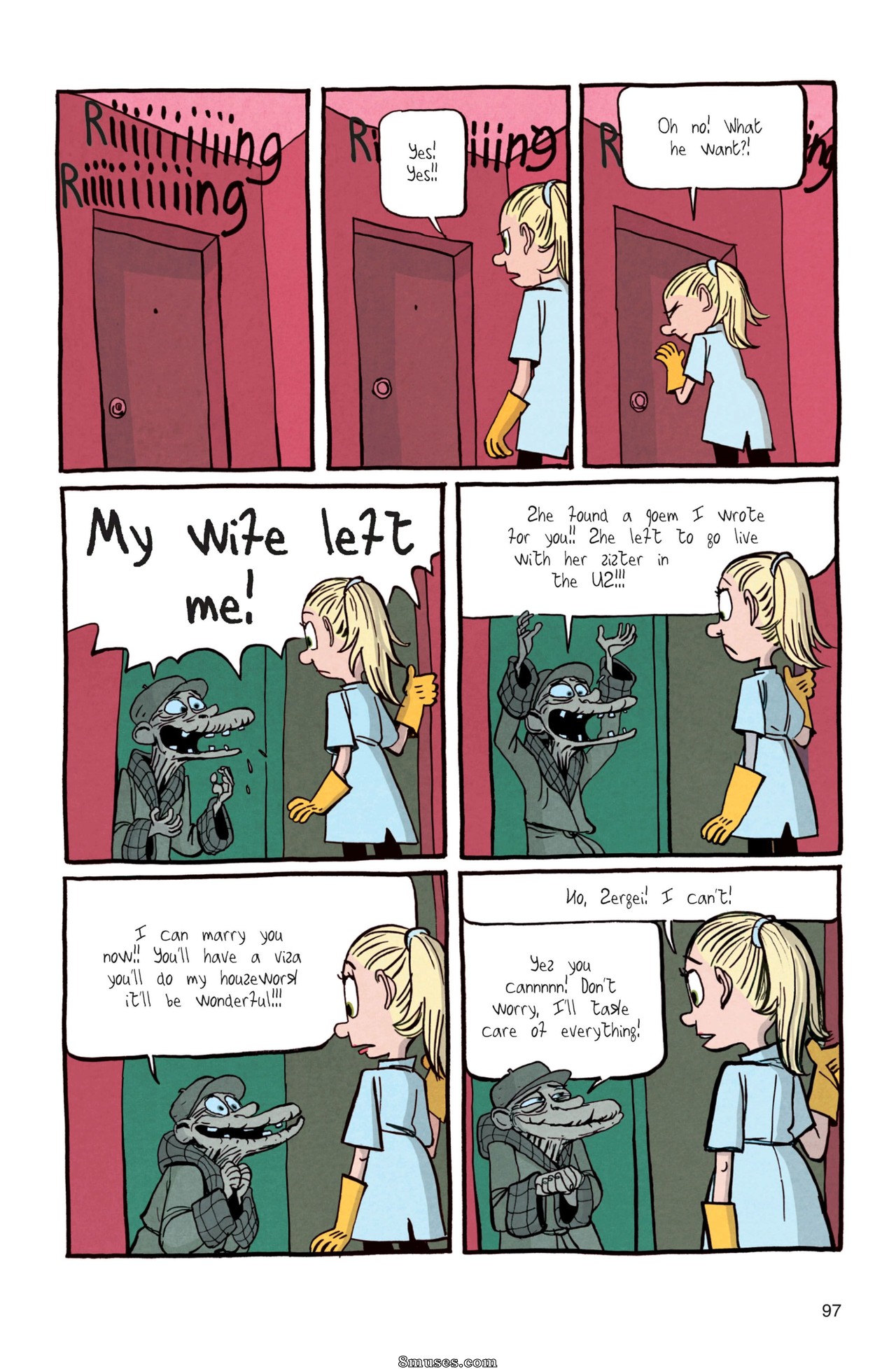 Benoit Feroumont - Gisèle & Béatrice - Page 97