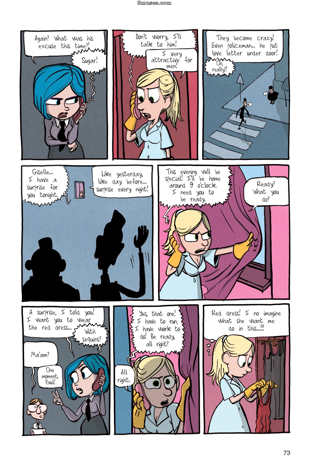 Benoit Feroumont - Gisèle & Béatrice - Page 73