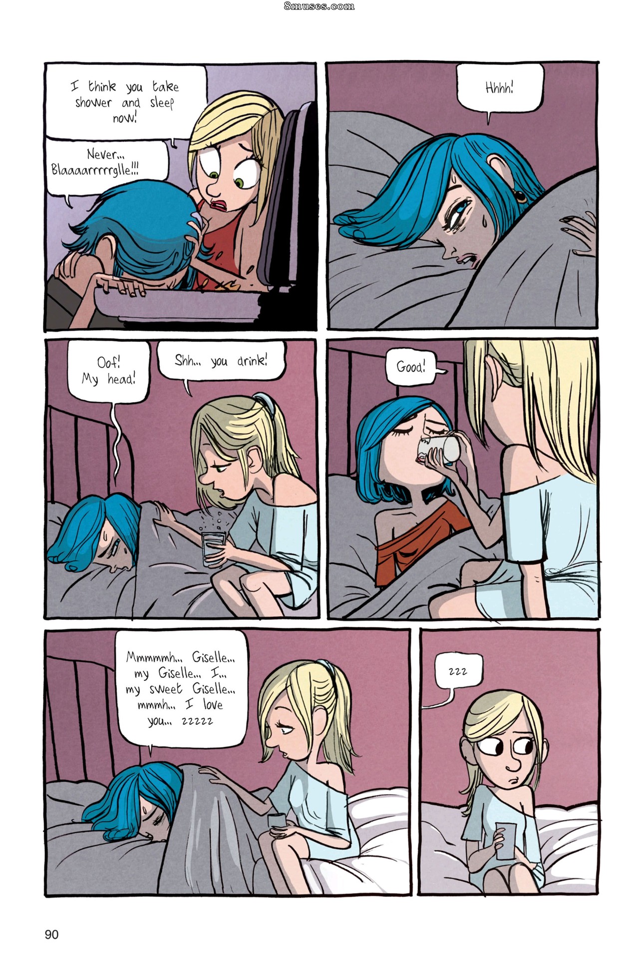 Benoit Feroumont - Gisèle & Béatrice - Page 90