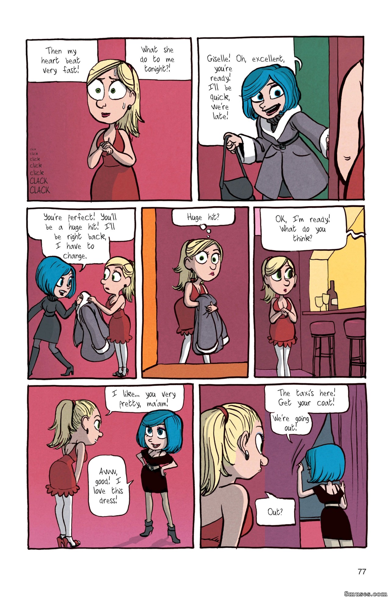 Benoit Feroumont - Gisèle & Béatrice - Page 77