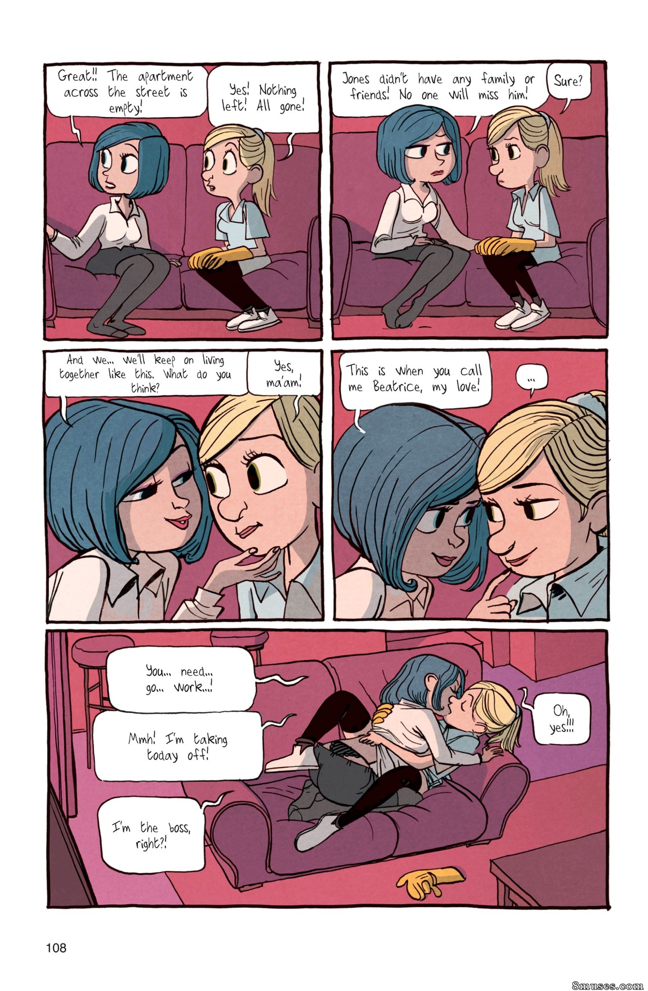 Benoit Feroumont - Gisèle & Béatrice - Page 108