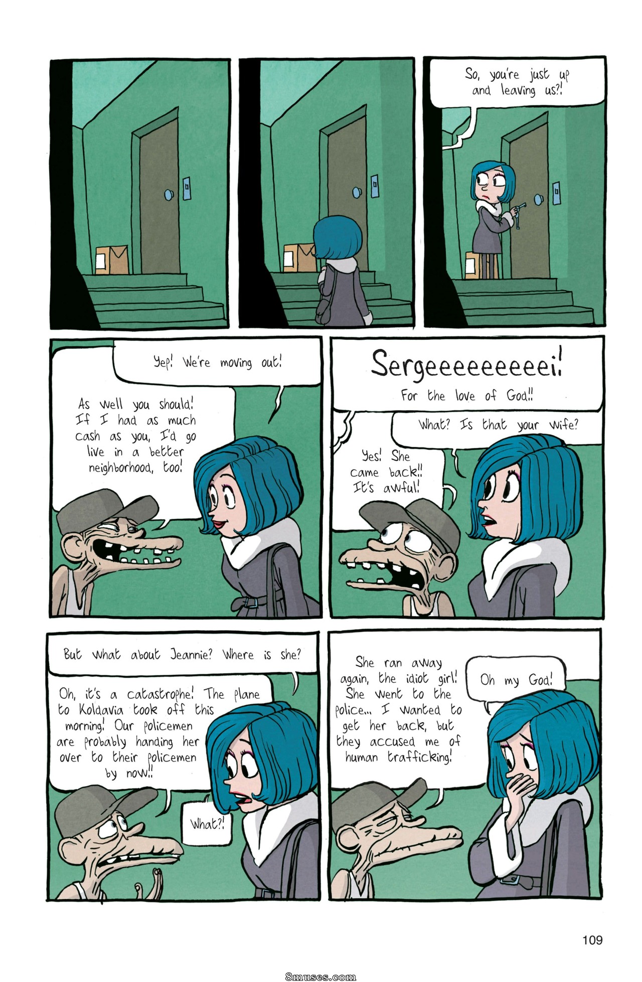 Benoit Feroumont - Gisèle & Béatrice - Page 109