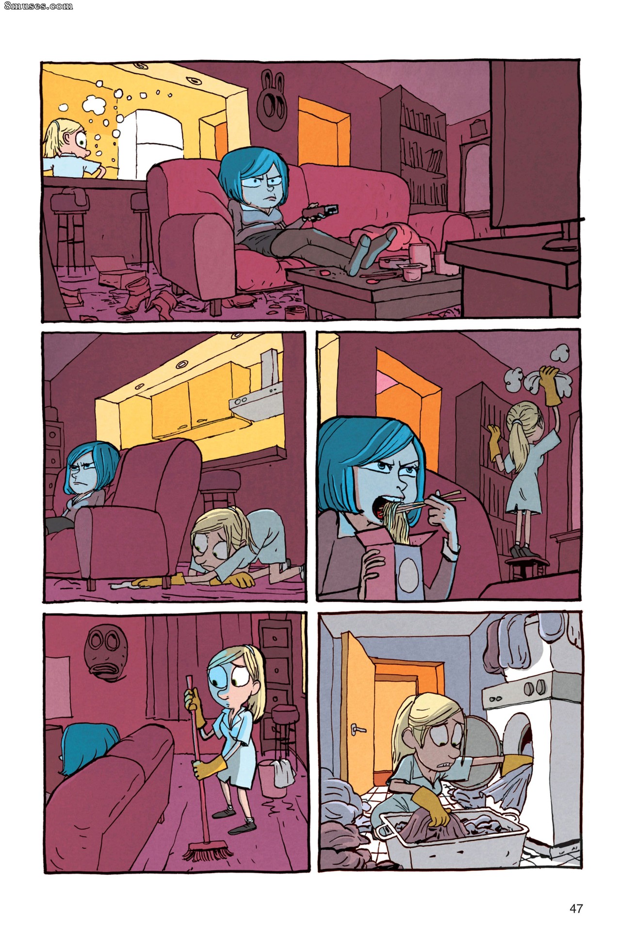 Benoit Feroumont - Gisèle & Béatrice - Page 47