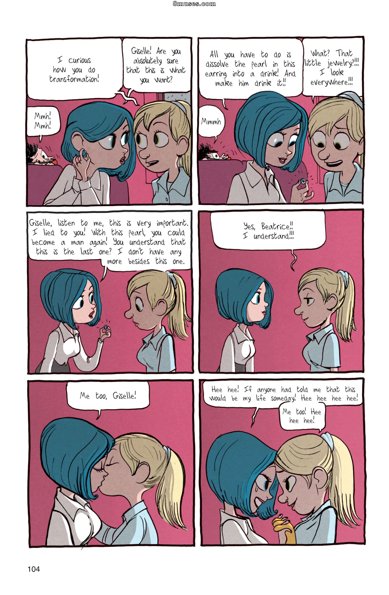 Benoit Feroumont - Gisèle & Béatrice - Page 104