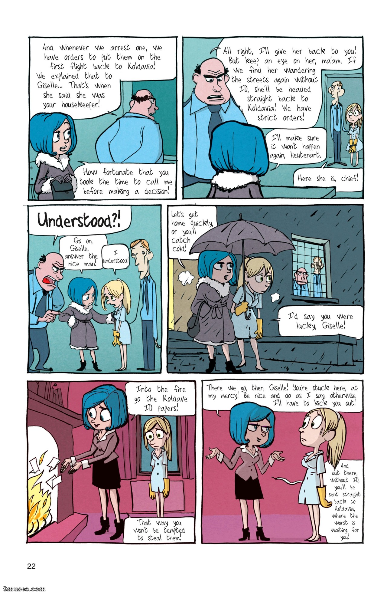 Benoit Feroumont - Gisèle & Béatrice - Page 22
