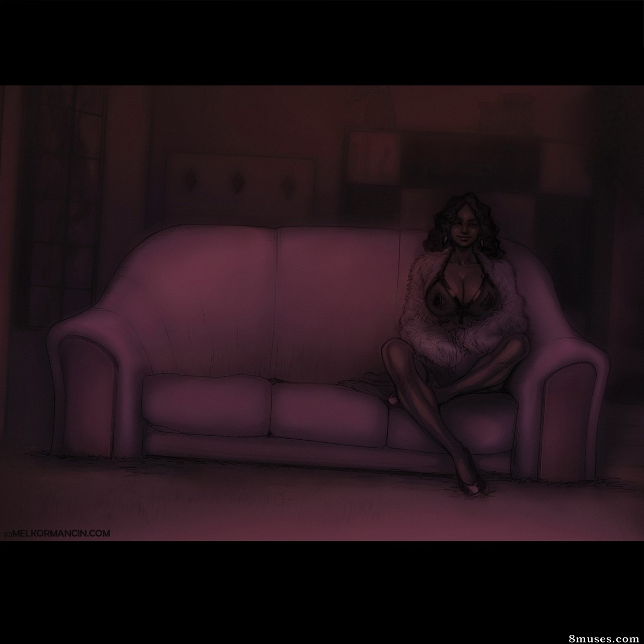 Melkormancin.com Comics - Sessão privada de Pamela - Página 1