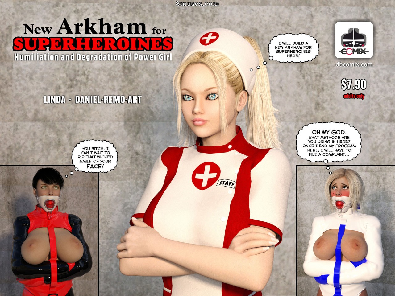 New Arkham For Superheroines - Issue 1 - Page 1