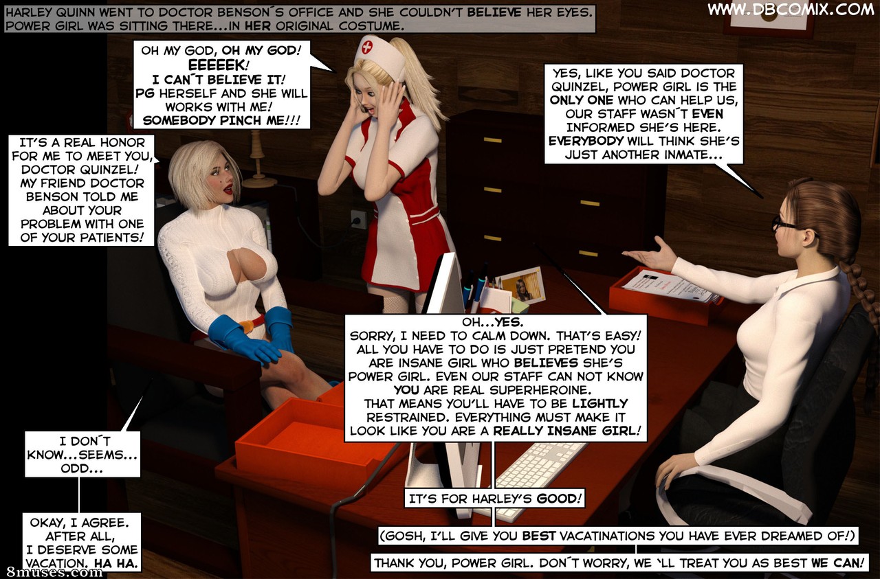 New Arkham For Superheroines - Issue 1 - Page 19