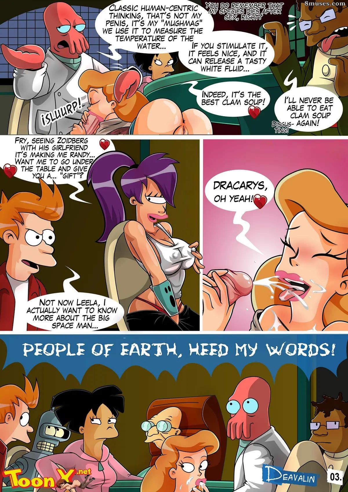 Deavalin - Futurama Orgy to Save the Earth - Page 4