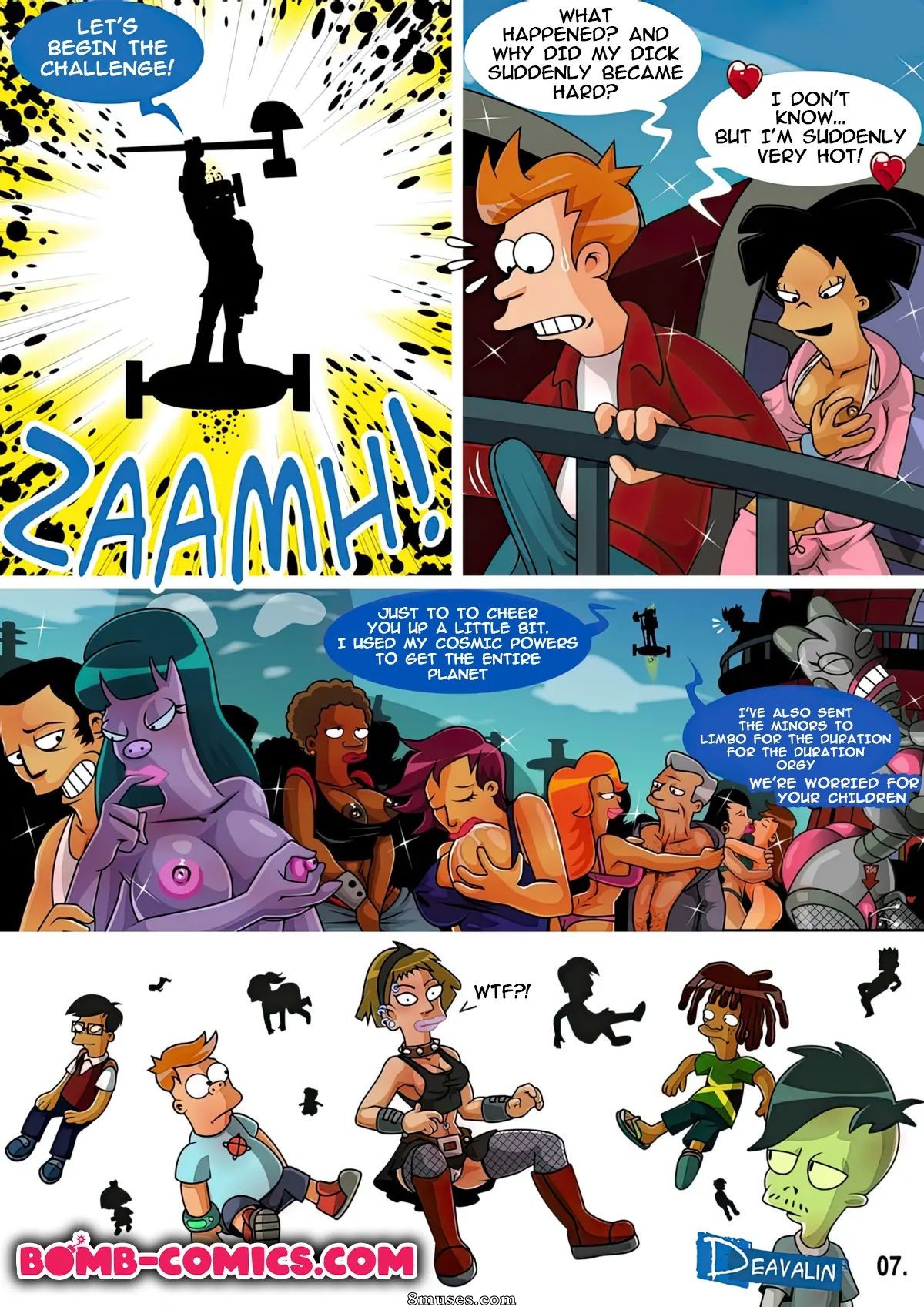 Deavalin - Futurama Orgy to Save the Earth - Page 8