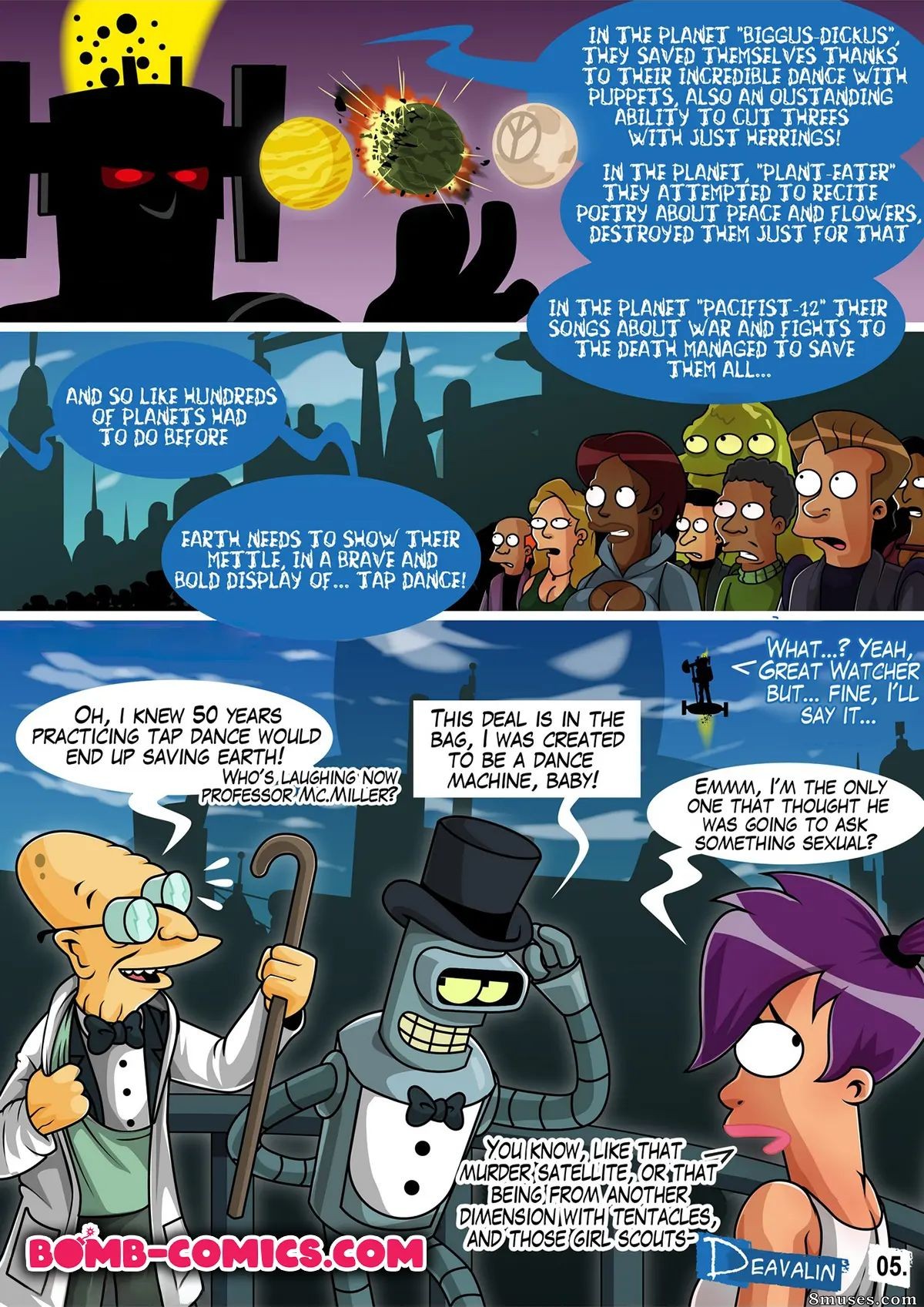 Deavalin - Futurama Orgy to Save the Earth - Page 6