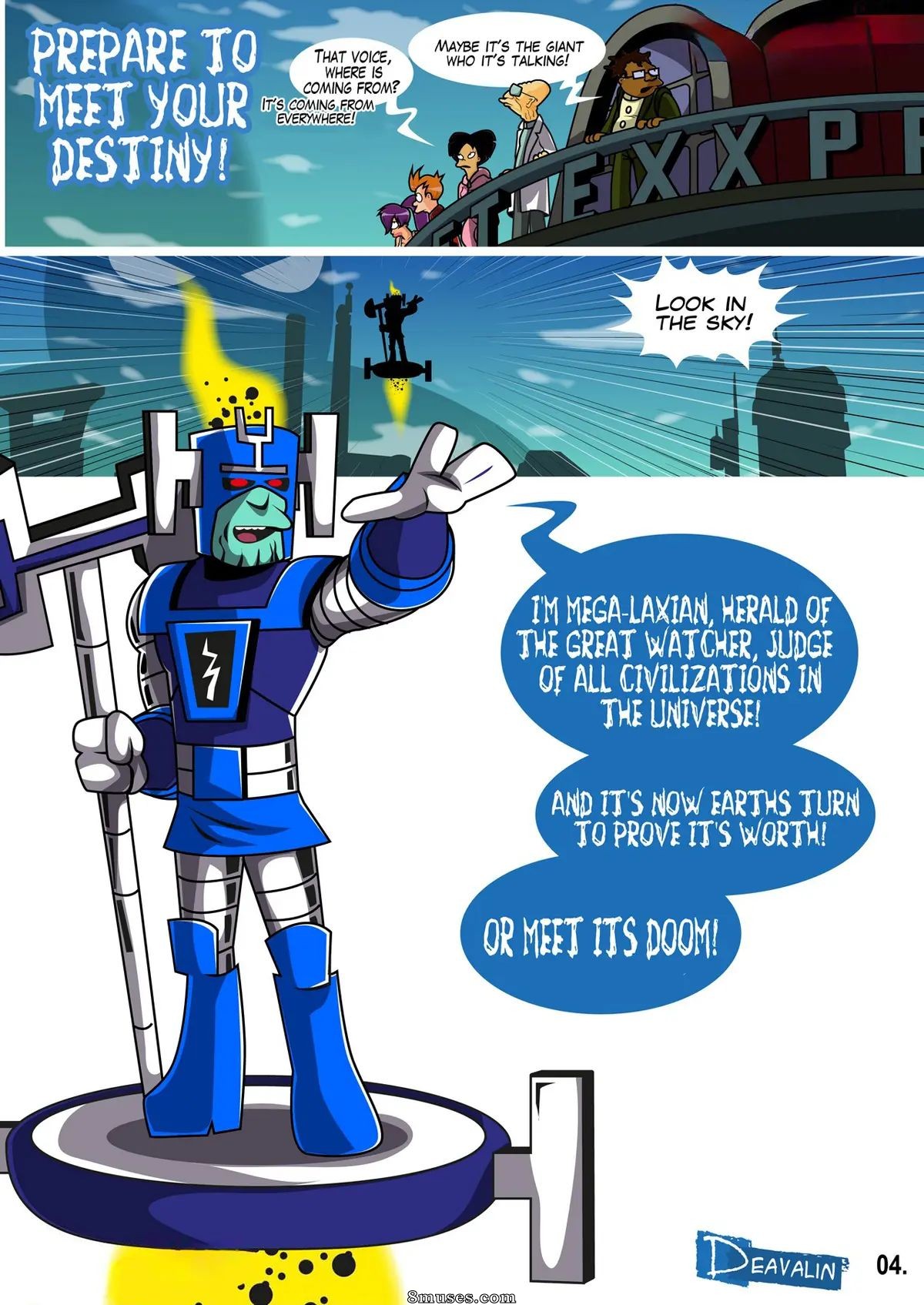 Deavalin - Futurama Orgy to Save the Earth - Page 5