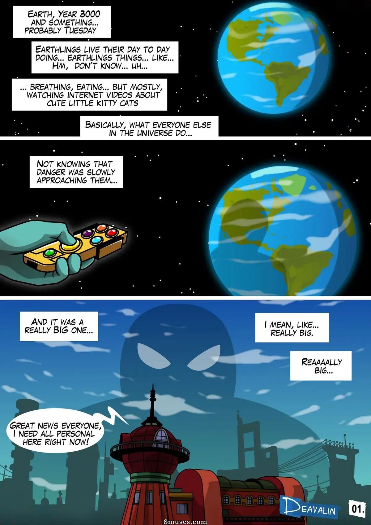 Deavalin - Futurama Orgy to Save the Earth - Page 2