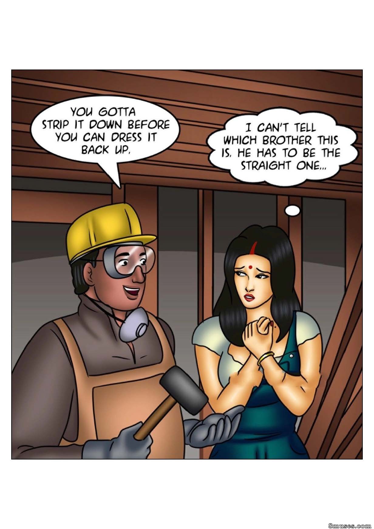 Kirtu.com Comics - Savita Bhabhi - Épisode 142 - Rénovations - Page 56