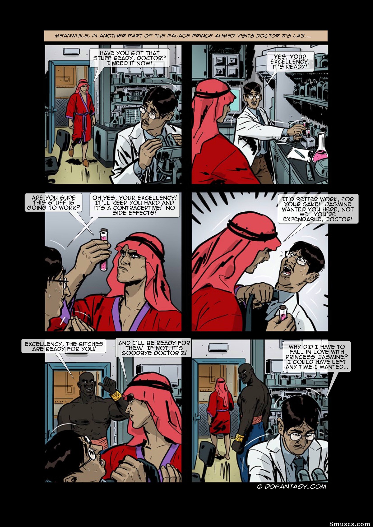 Fansadox Comics - Fansadox 416 - Inferno do harém do terror 5 - Irresistível - Predondo - Página 22