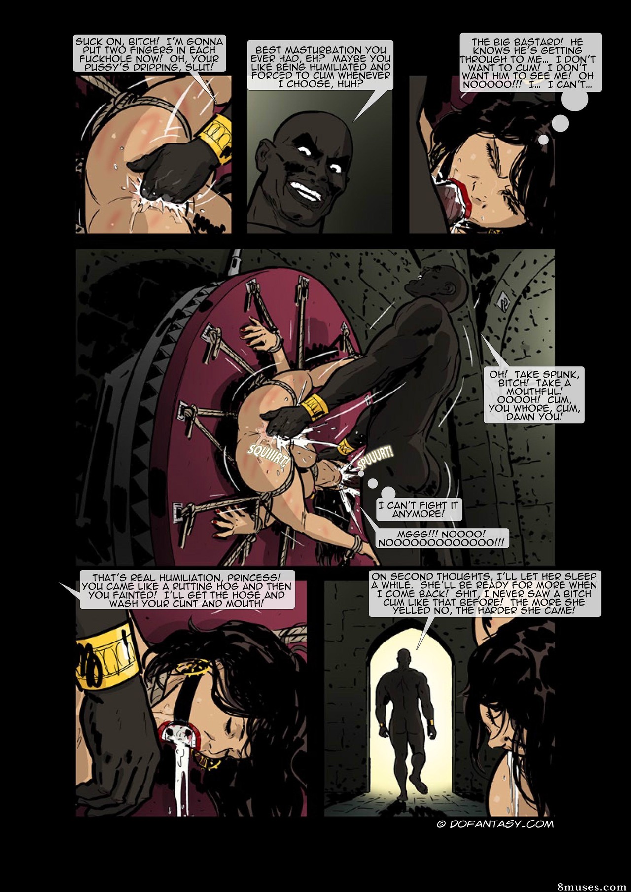 Fansadox Comics - Fansadox 416 - Harem Horror Hell 5 - Irresistible - Predondo - Page 35