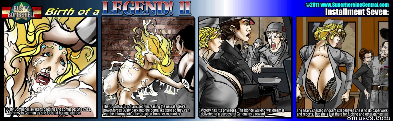 Busty Bombshell - Birth of a Legend - Issue 2 - Page 12