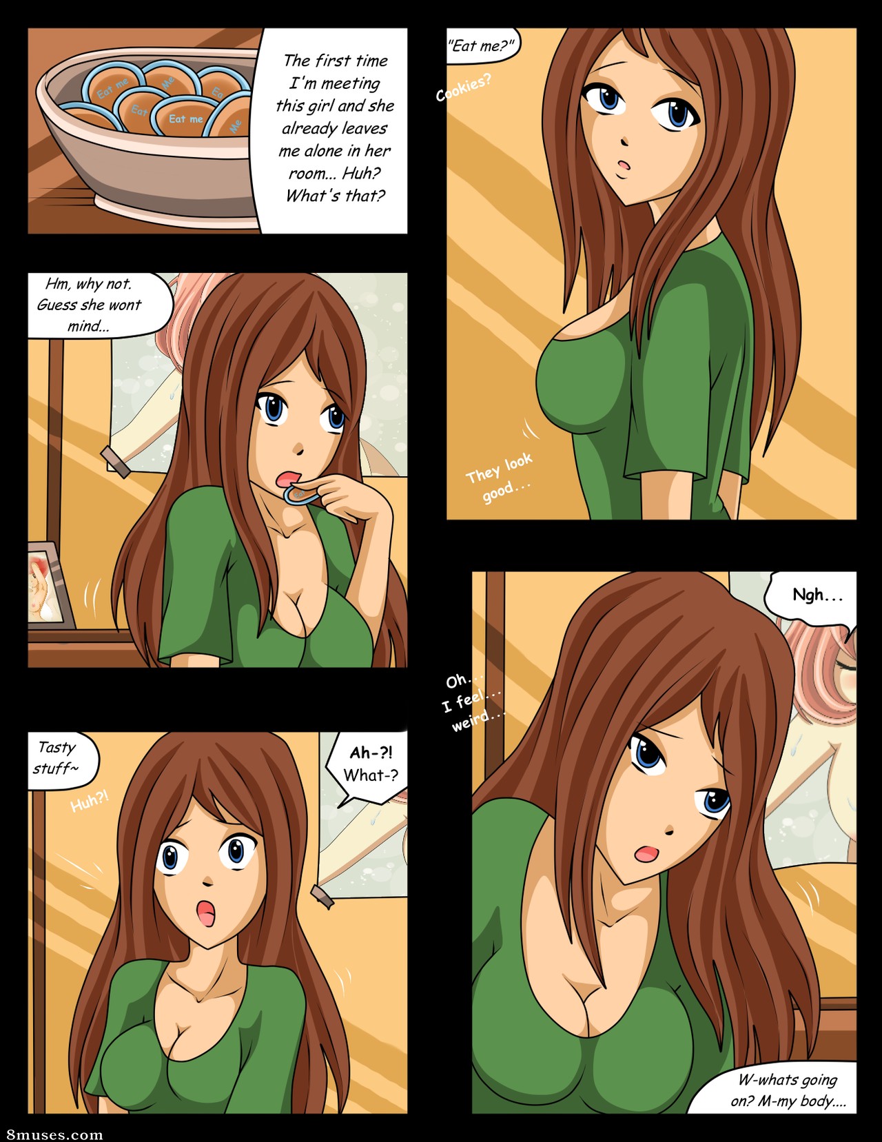 Shadako26 Comics - Bewitched Cookies - Page 1