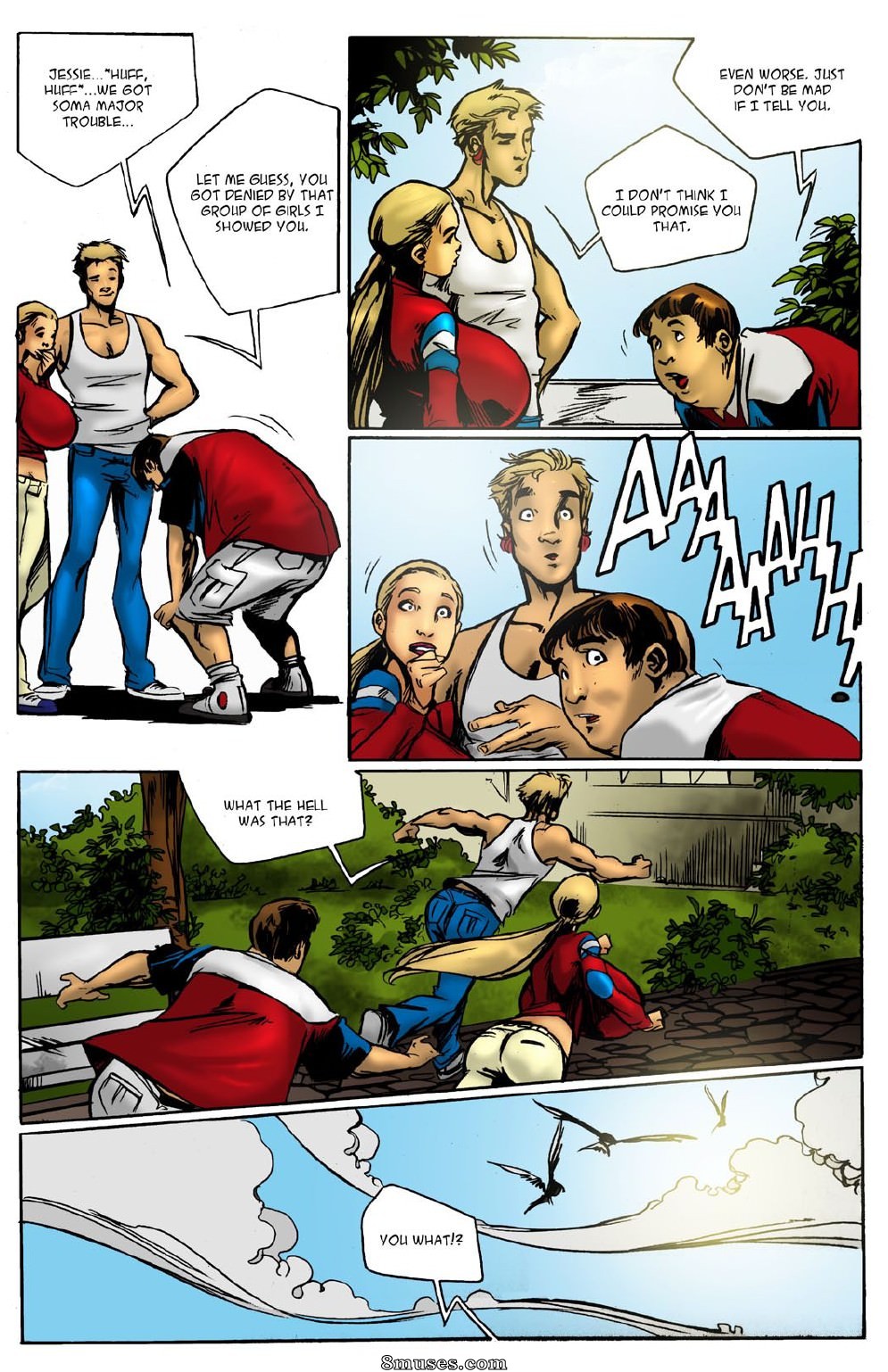 BE Story Club Comics - Quando mundos em expansão colidem - Página 44
