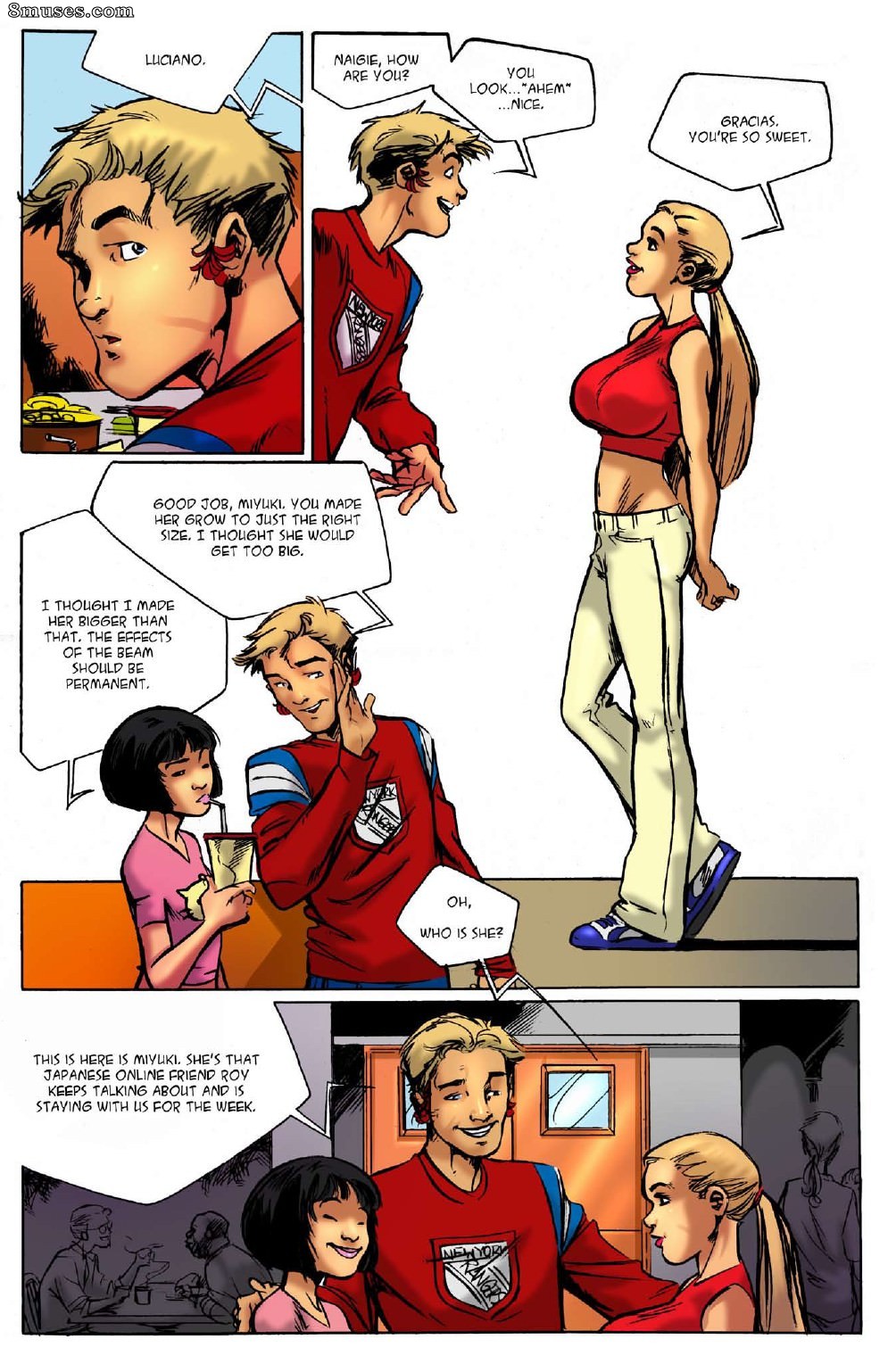 BE Story Club Comics - Quando mundos em expansão colidem - Página 36